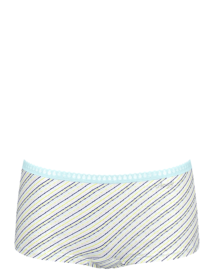 sloggi - sloggi GO Crush Short C3P - hipsters & hotpants - blue - light combination - 2