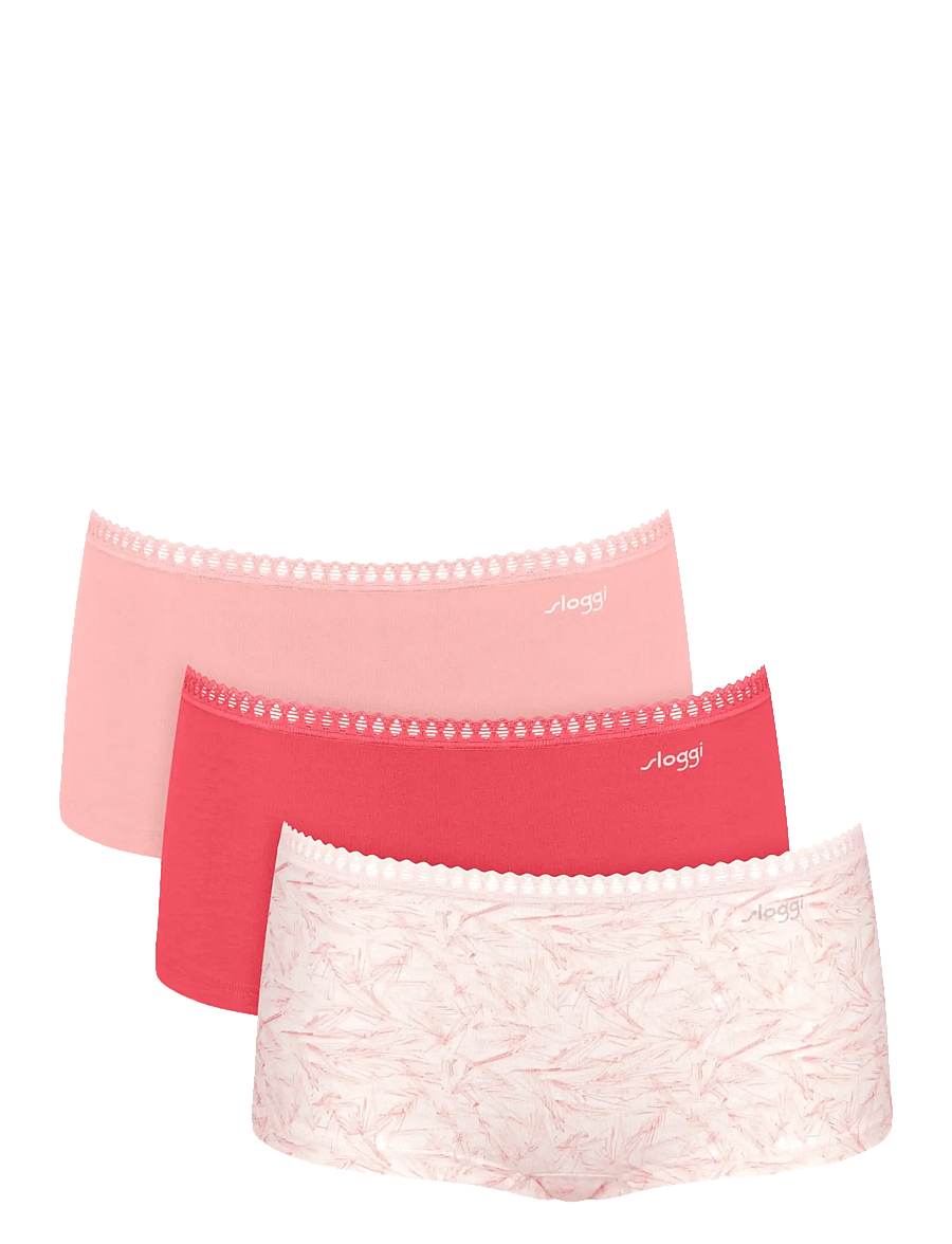 sloggi - sloggi GO Crush Short C3P - hipster & boxershorts - red - light combination - 1
