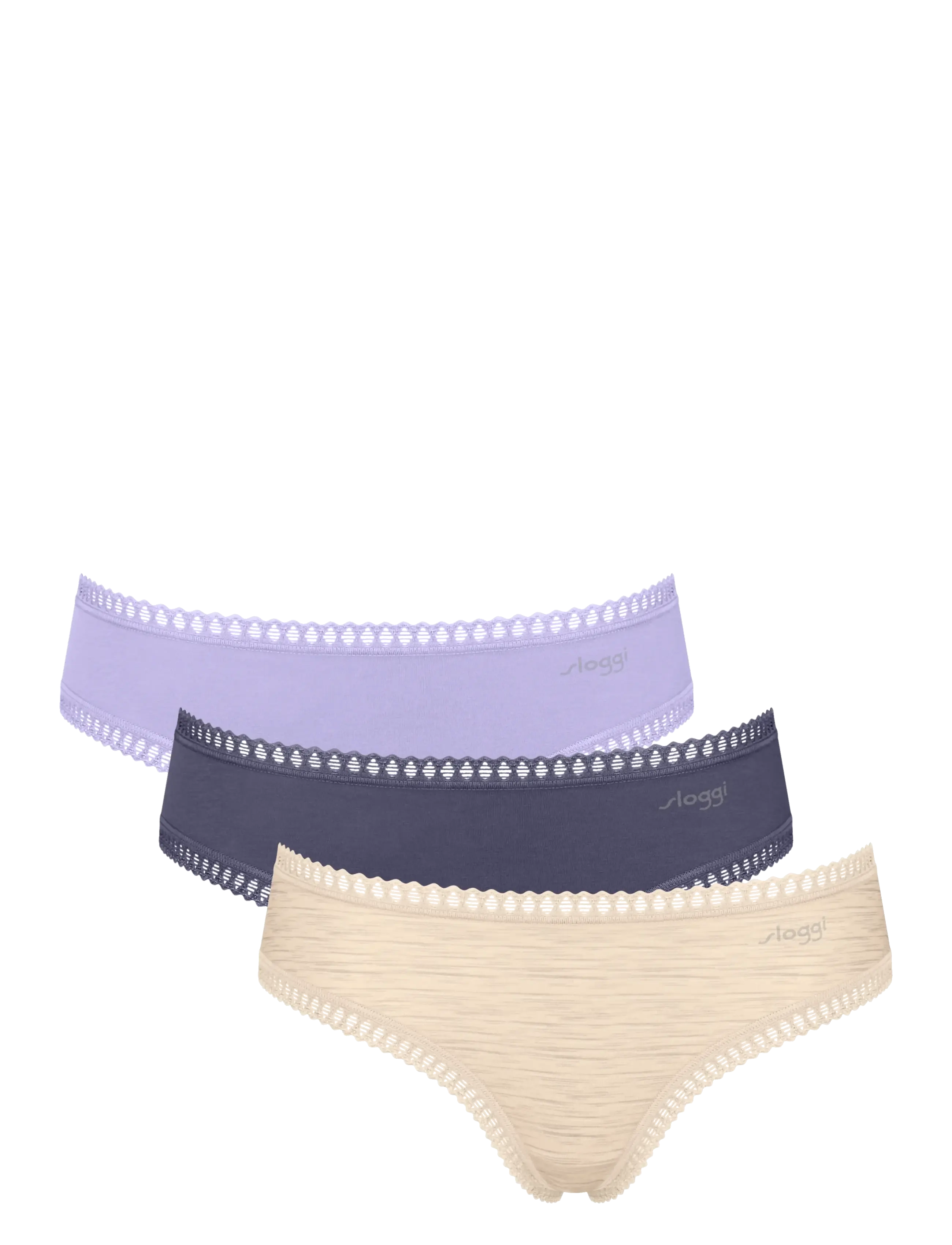 sloggi sloggi GO Crush Hipster C3P - Apakšveļa - LILAC - LIGHT COMBINATION / multi