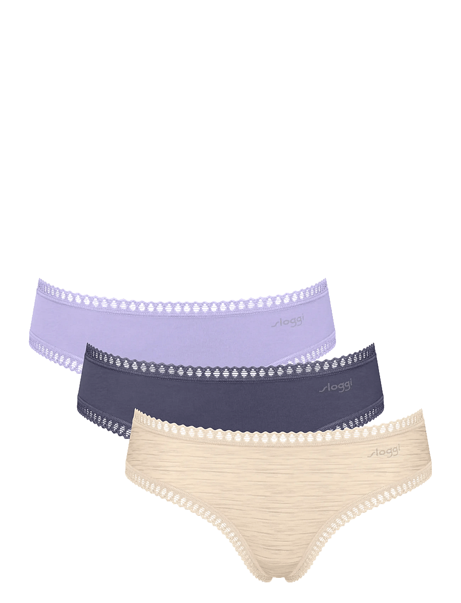 sloggi - sloggi GO Crush Hipster C3P - püksikud - lilac - light combination - 1