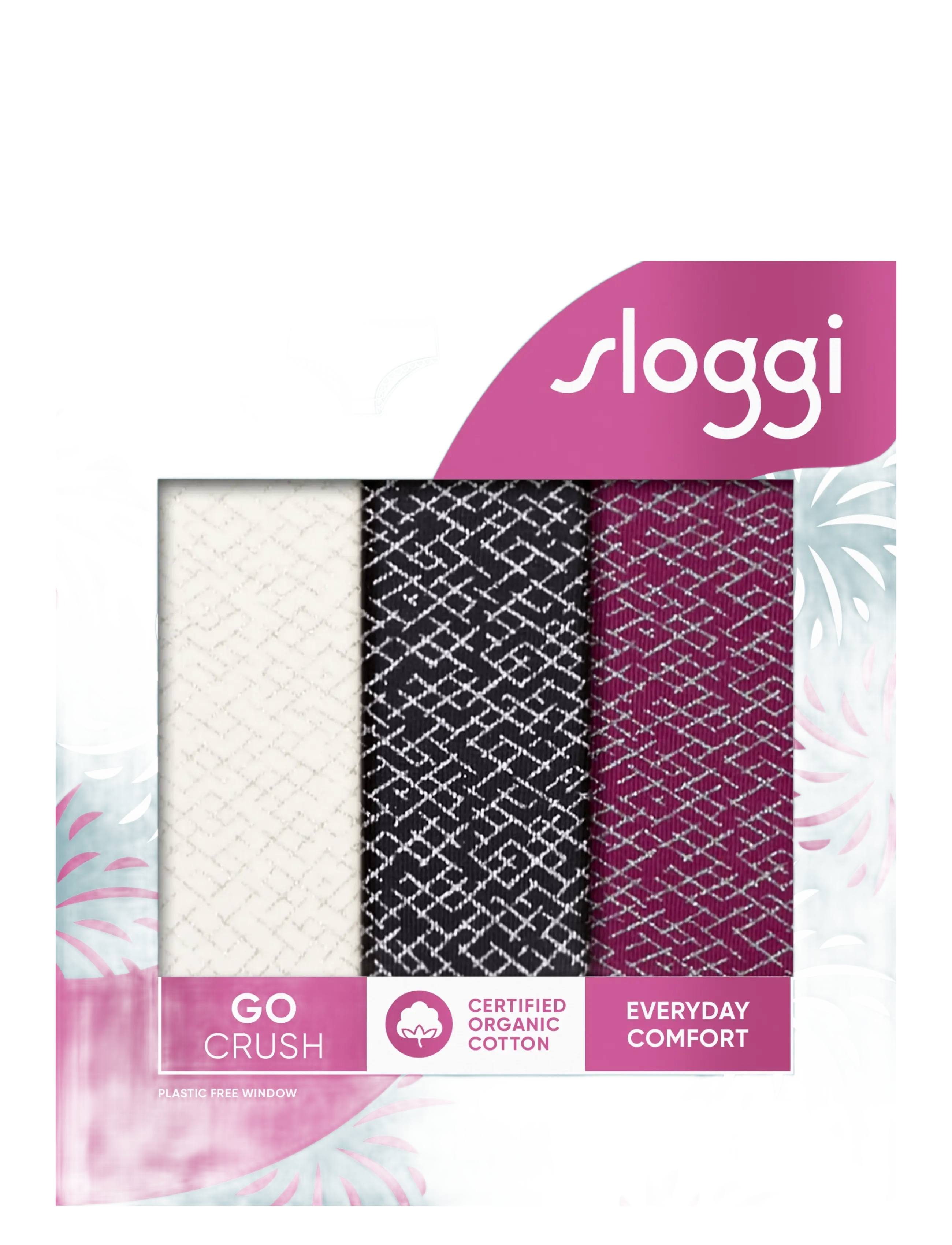 sloggi - sloggi GO Crush Hipster C3P - püksikud - black combination - 2