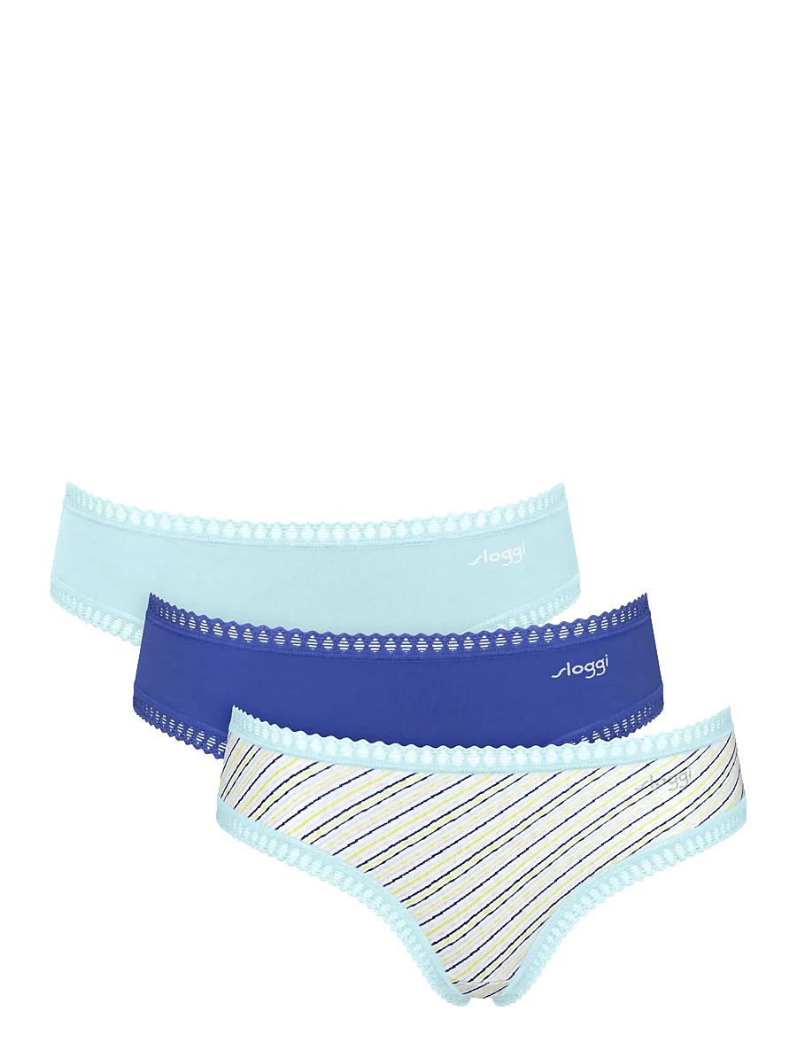 sloggi - sloggi GO Crush Hipster C3P - slips - blue - light combination - 1