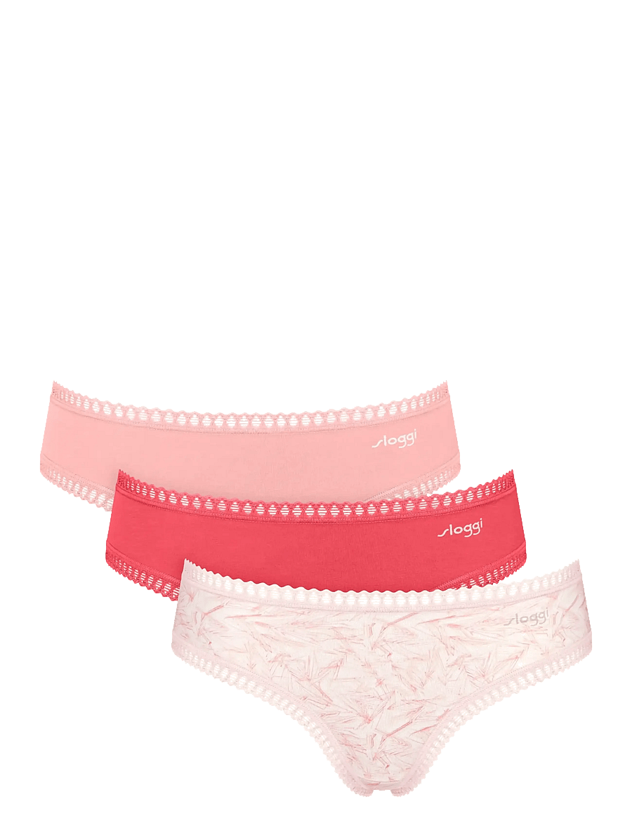 sloggi - sloggi GO Crush Hipster C3P - briefs - red - light combination - 1