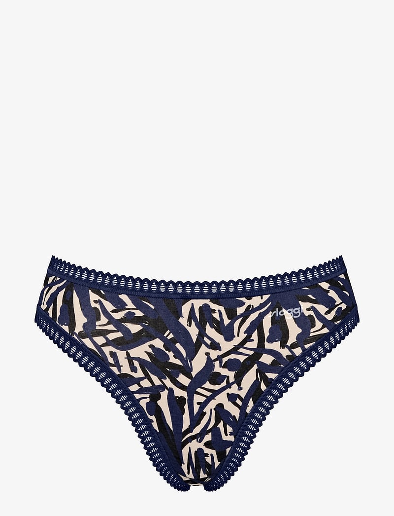 sloggi - sloggi GO Crush High leg C3P - püksikud - blue - dark combination - 4