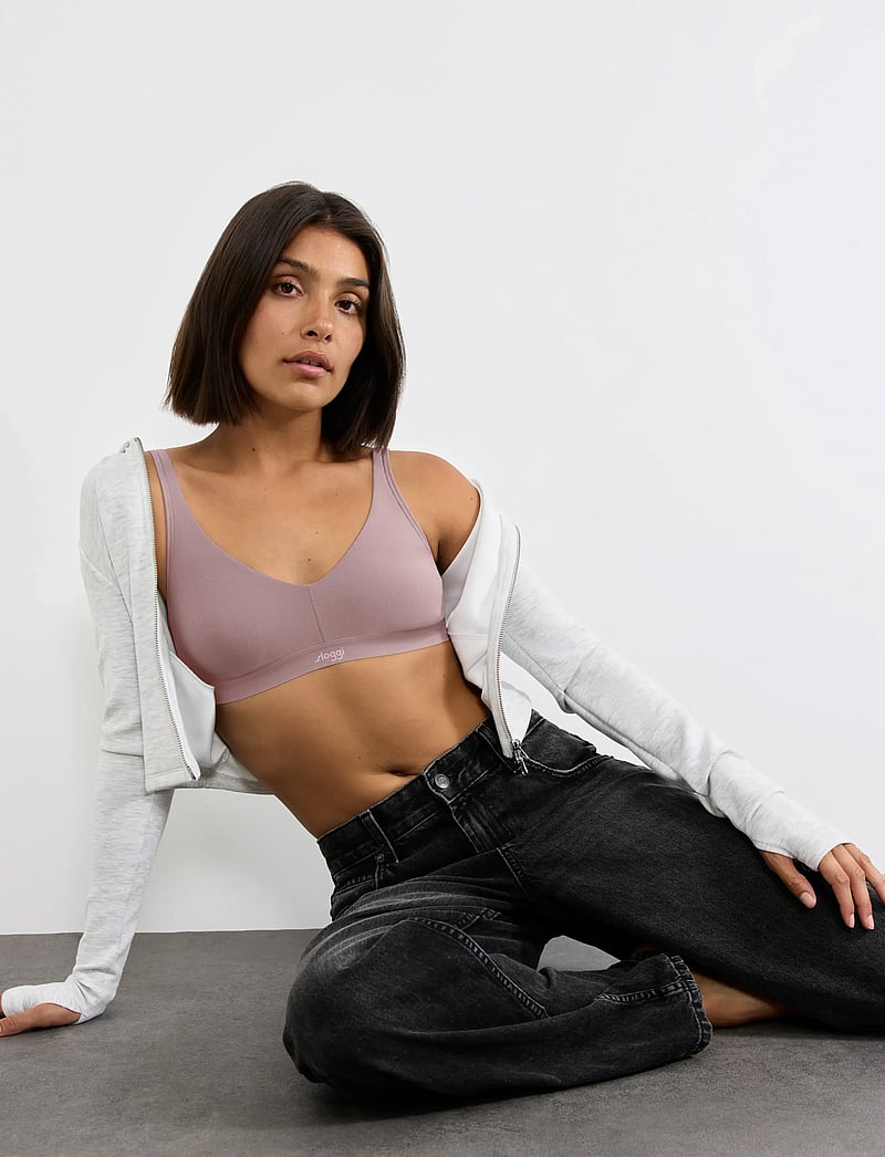 sloggi - sloggi EVER Ease Soft bra - krūšturi bez stīpiņas - foggy mauve - 3