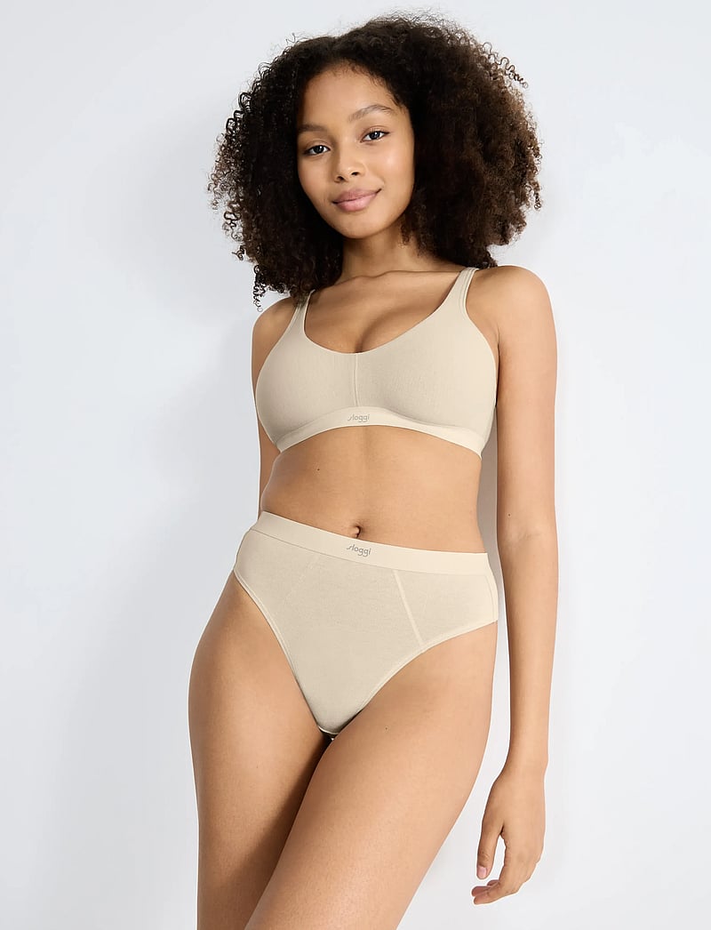 sloggi - sloggi EVER Ease Soft bra - krūšturi bez stīpiņas - sand beige - 3