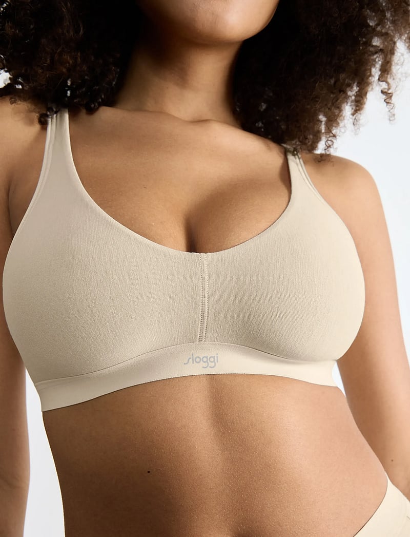 sloggi - sloggi EVER Ease Soft bra - krūšturi bez stīpiņas - sand beige - 4