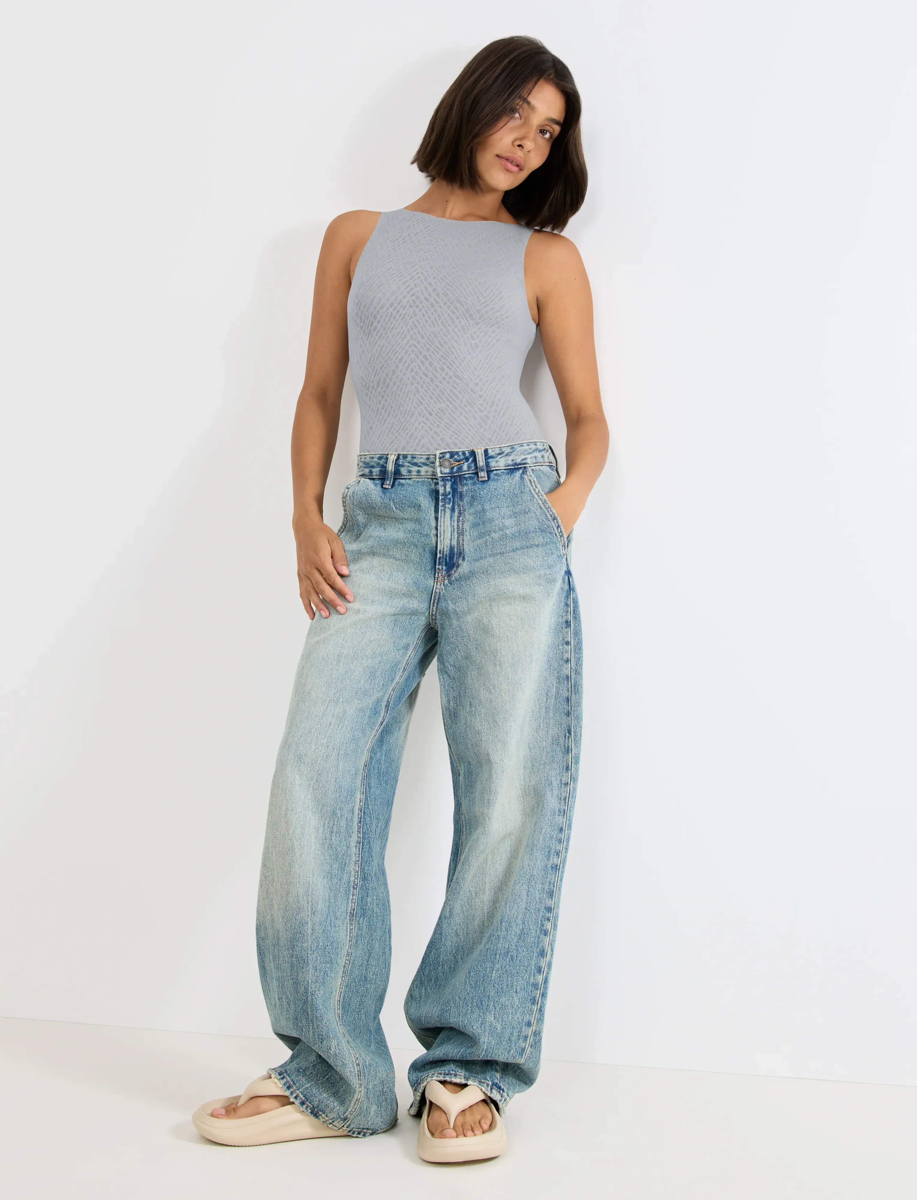 sloggi sloggi ZERO Feel Bliss Body - For her - CHROME / grey