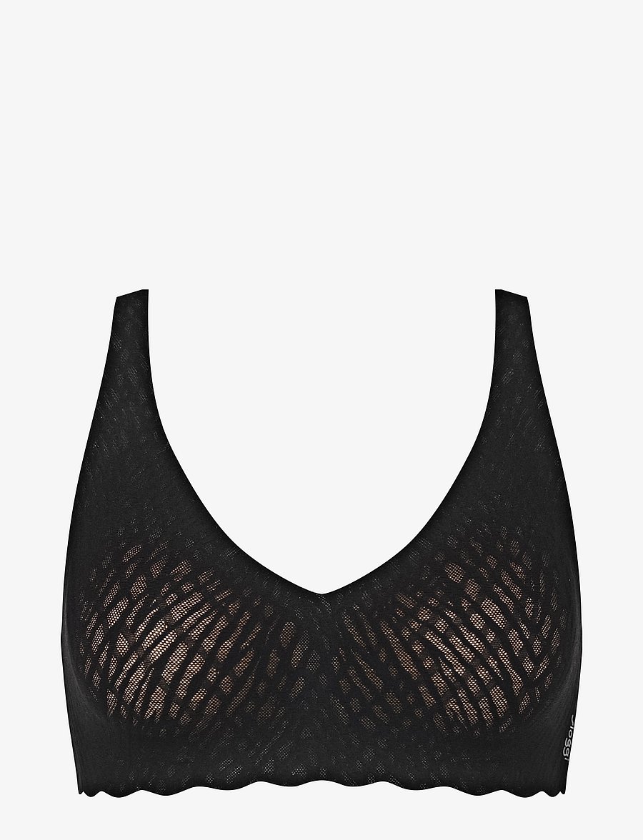 sloggi - sloggi ZERO Feel Bliss Soft bra - bügellose bhs - black - 1