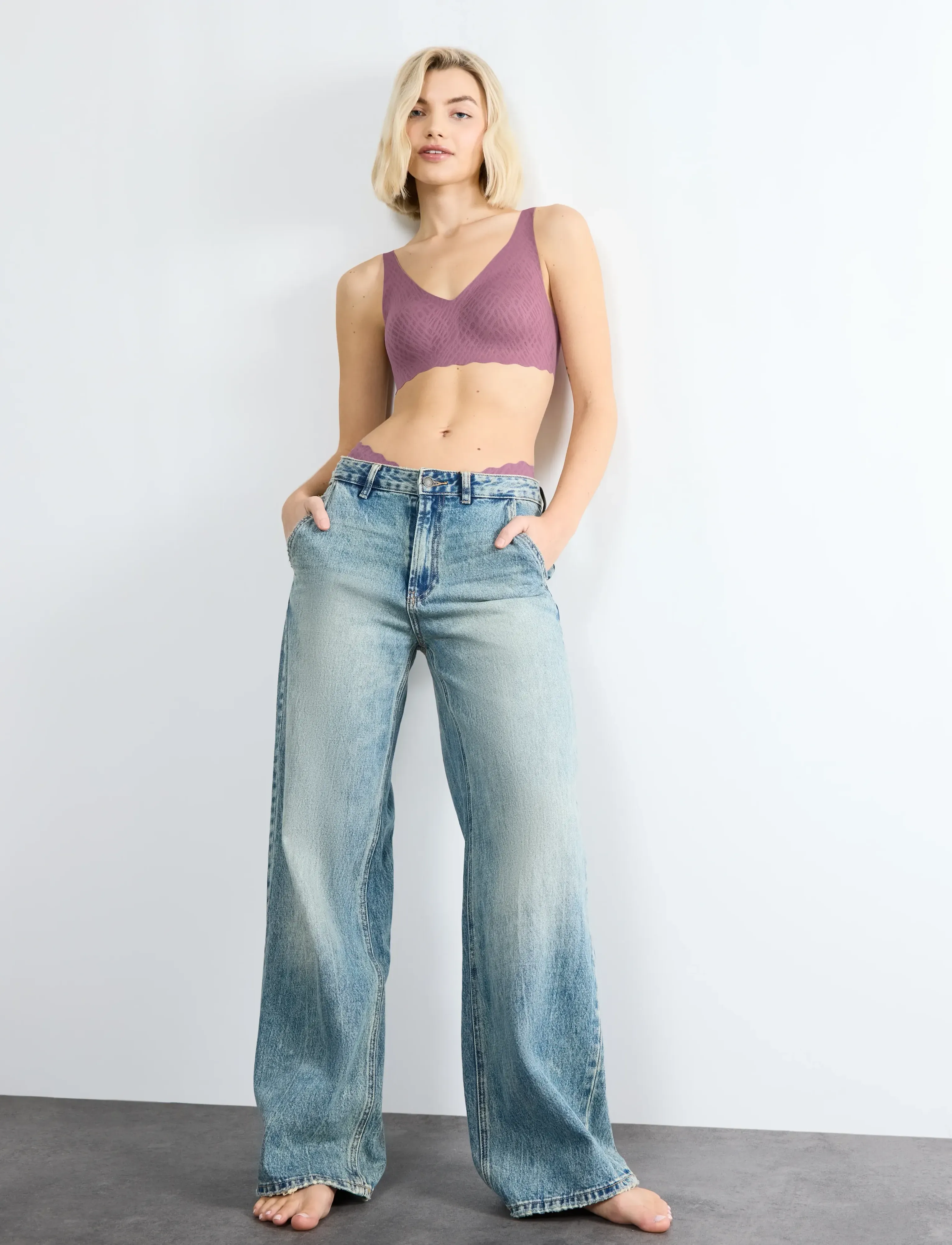 sloggi - sloggi ZERO Feel Bliss Soft bra - bh'er uden bøjle - lila clover - 5