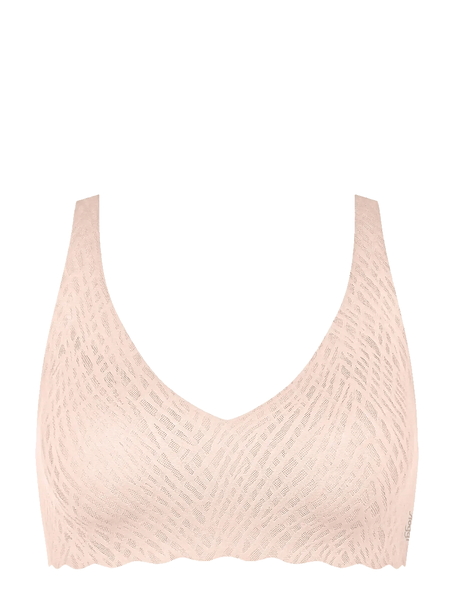 sloggi - sloggi ZERO Feel Bliss Soft bra - víralausir brjóstahaldarar - puff pink - 1