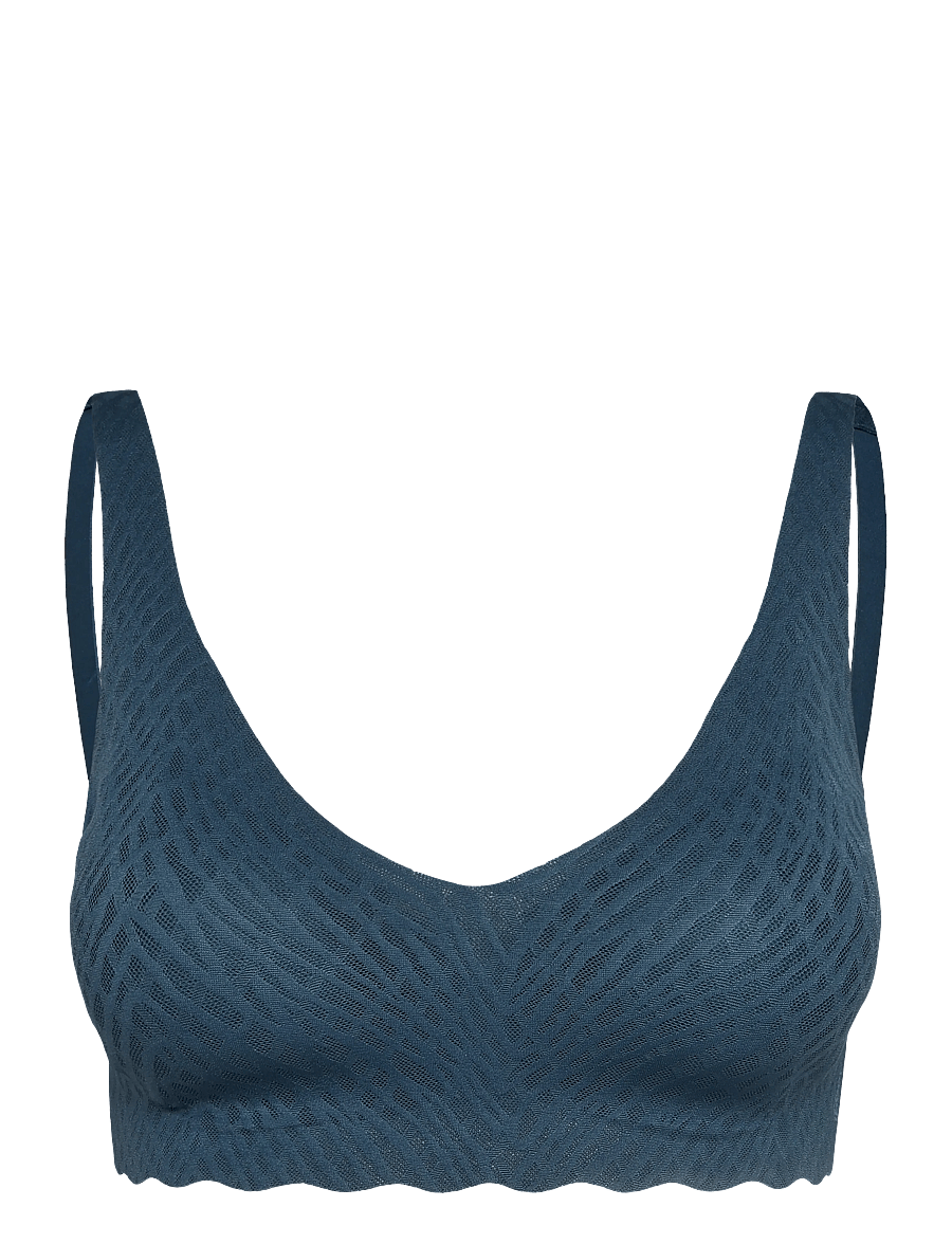 sloggi - sloggi ZERO Feel Bliss Soft bra - non wired bras - smoky blue - 1