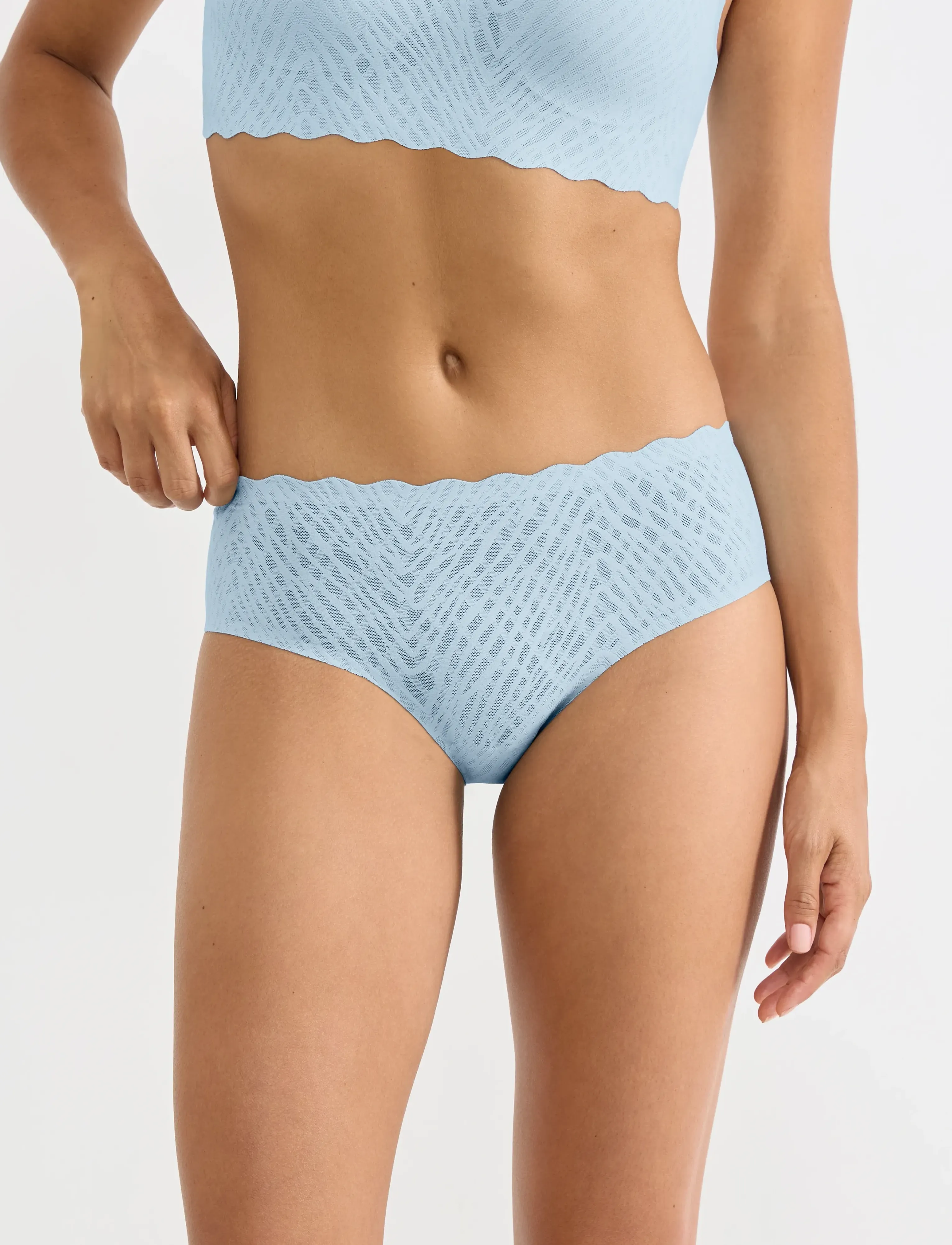 sloggi Zero Feel Bliss Hipster, XL, Panties, Blau - Hipster & Boyshorts, Frauen