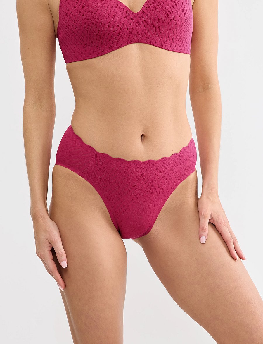 sloggi - sloggi ZERO Feel Bliss High leg - nahtlose slips - berry - 0