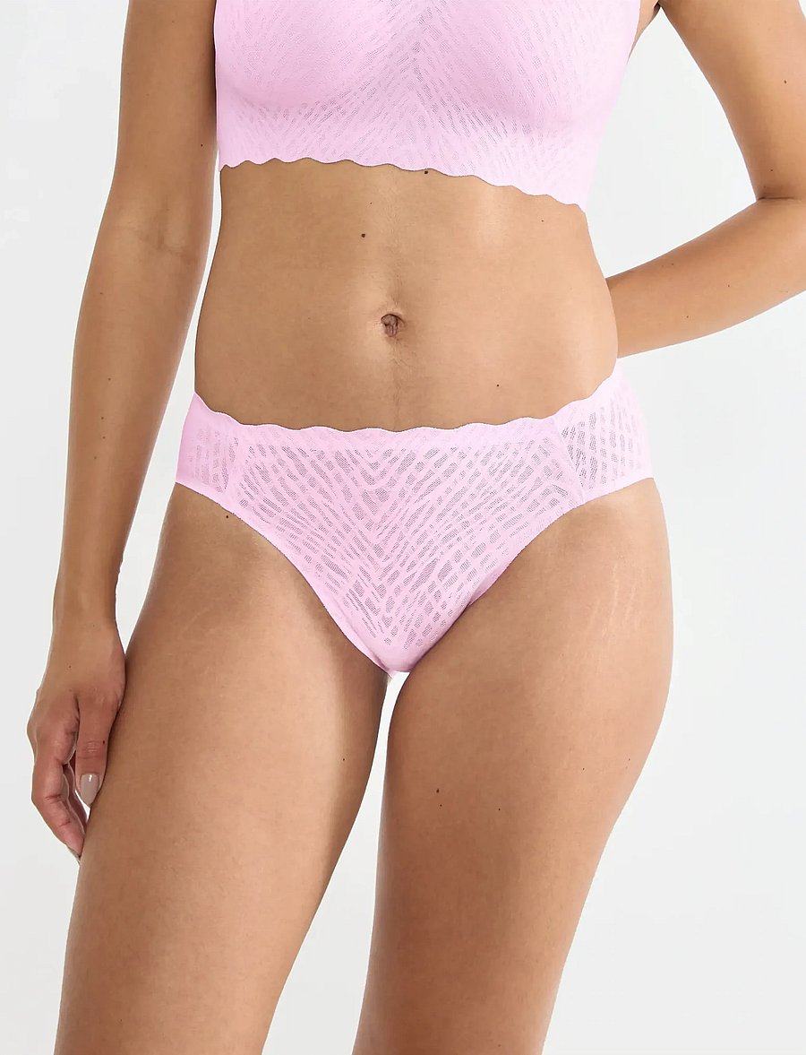 sloggi - sloggi ZERO Feel Bliss High leg - nahtlose slips - floral pink - 0