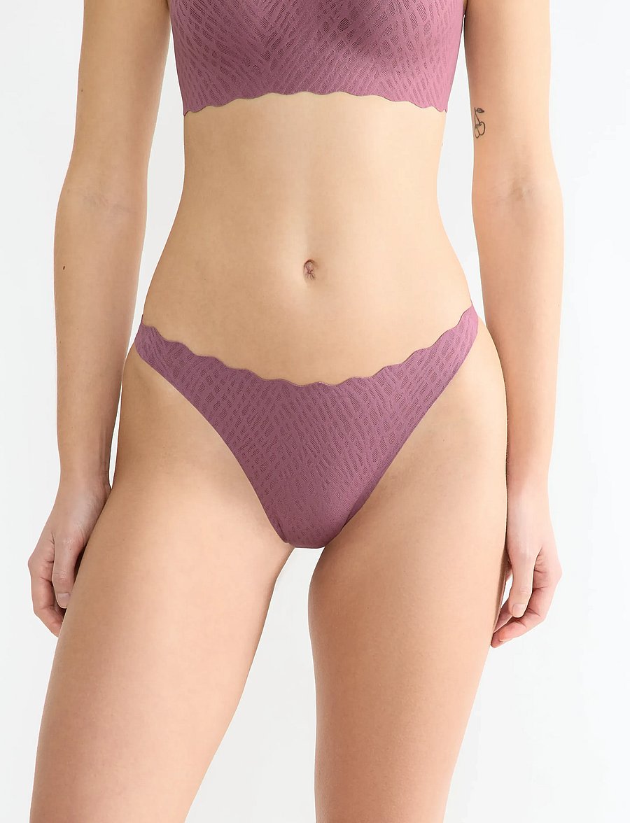 sloggi - sloggi ZERO Feel Bliss String - nahtlose slips - lila clover - 0