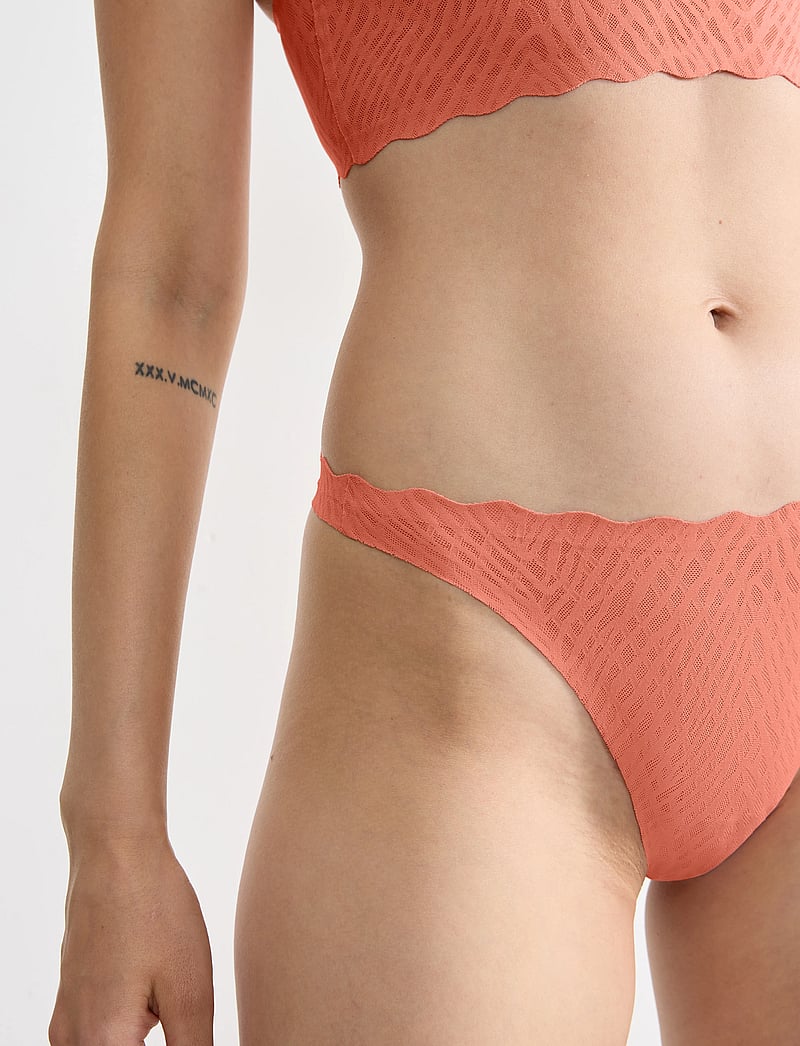 sloggi - sloggi ZERO Feel Bliss String - besiūlės kelnaitės - lovely apricot - 5