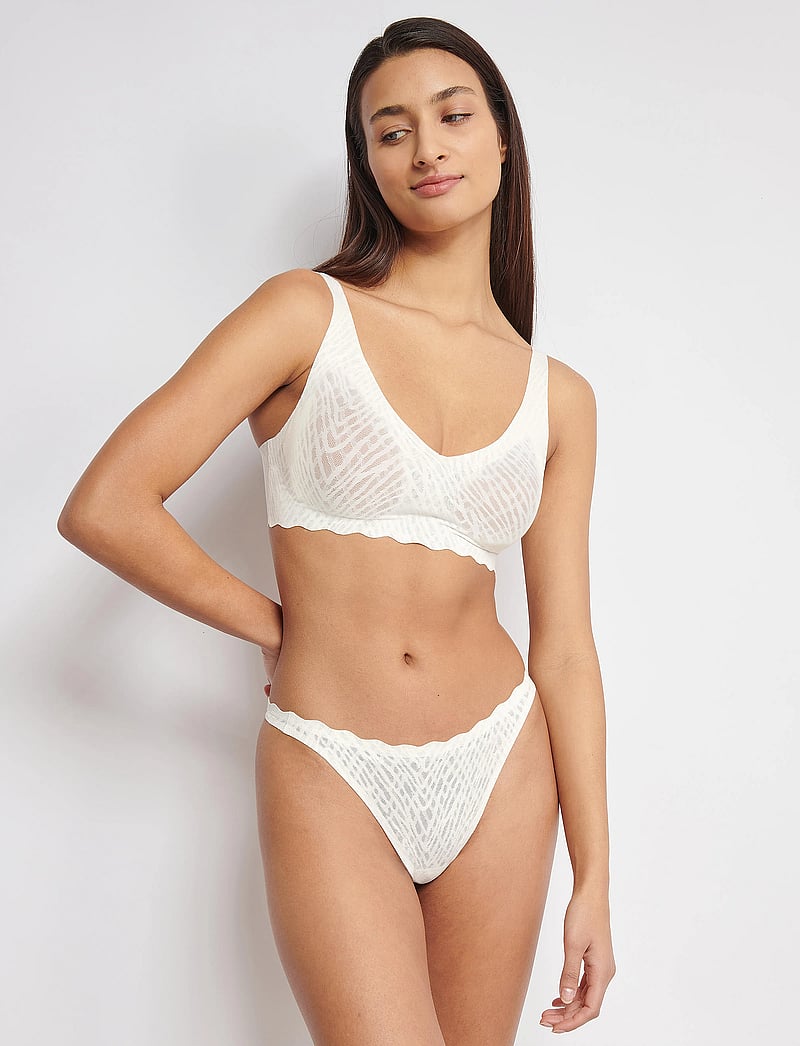 sloggi - sloggi ZERO Feel Bliss String - stringtrosor - silk white - 4