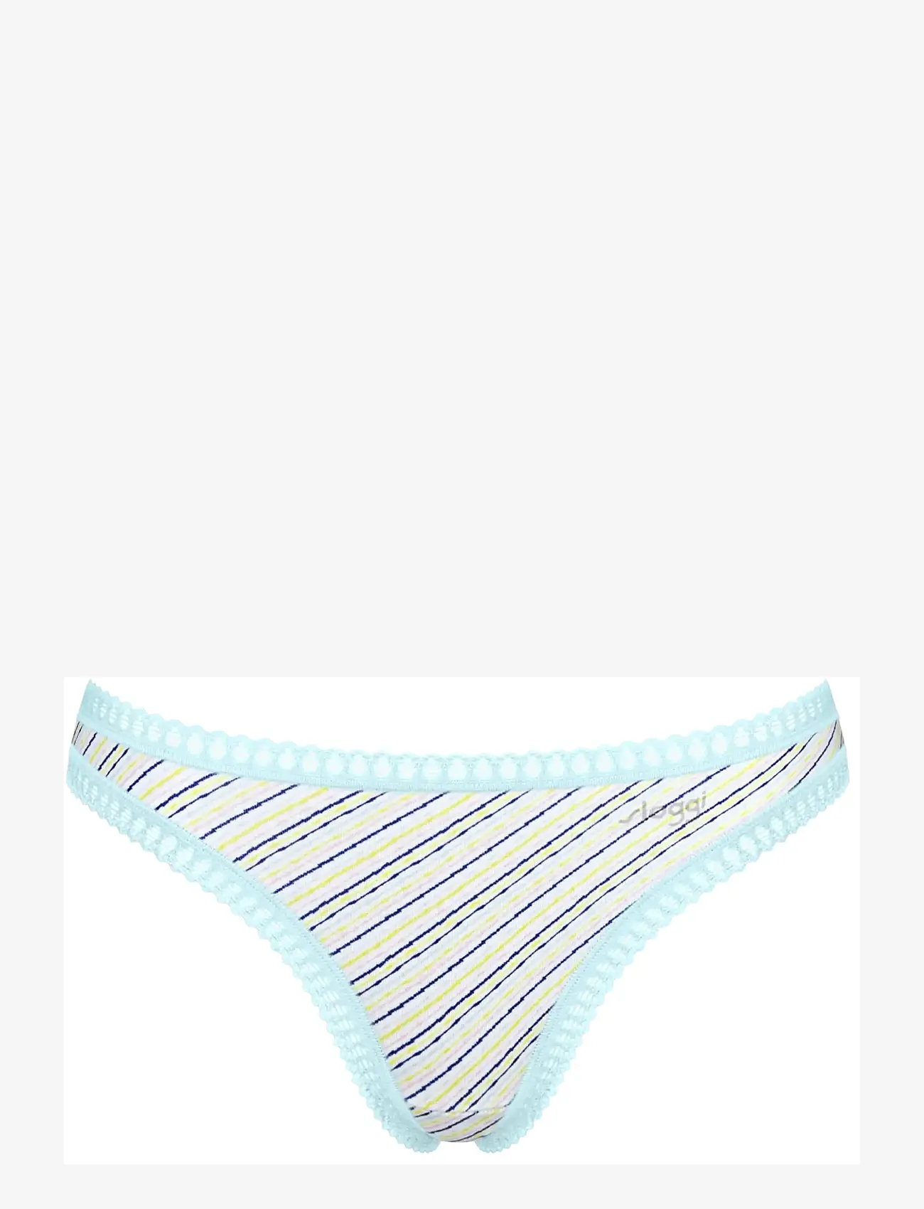 sloggi - sloggi GO Crush String C3P - laveste priser - blue - light combination - 2