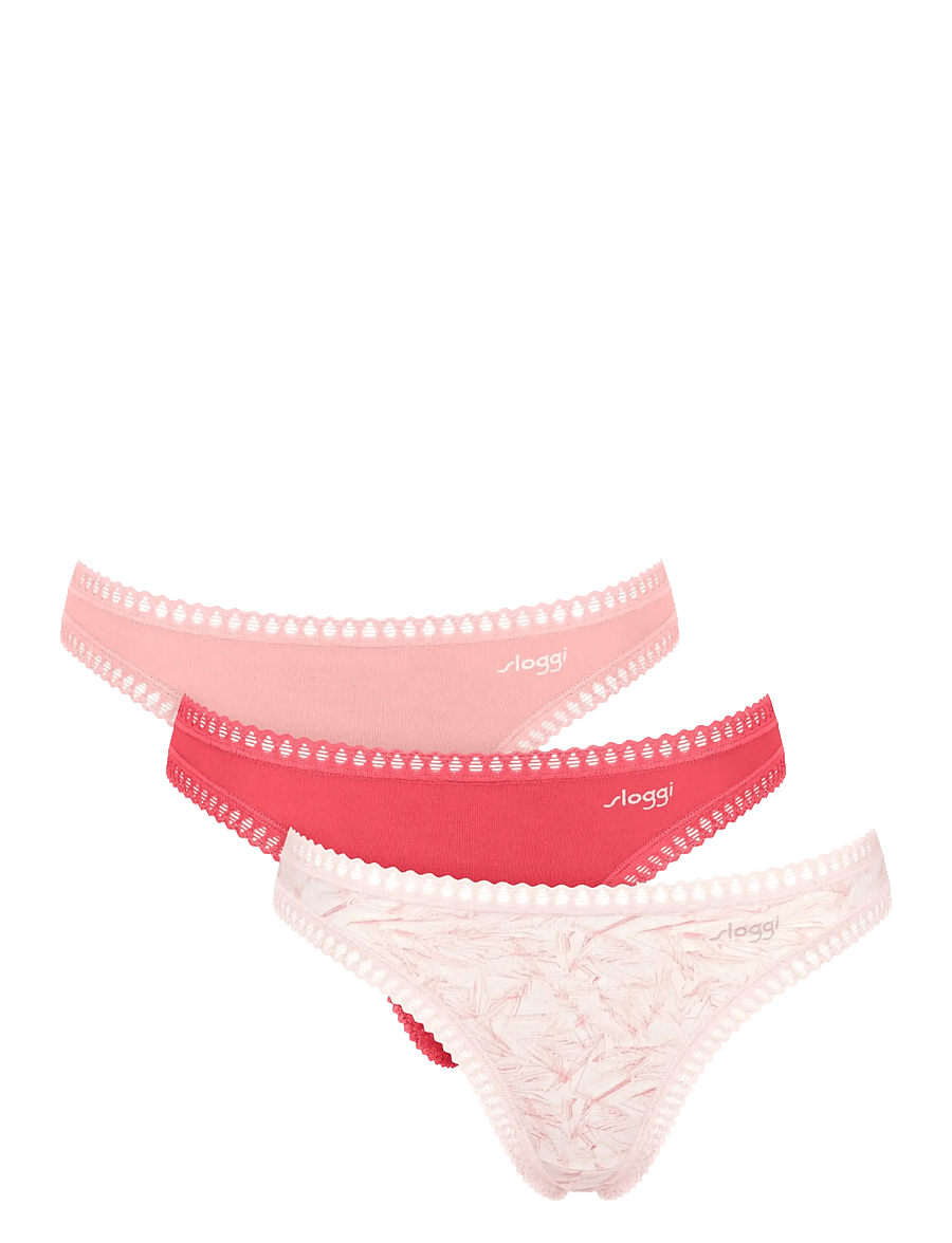 sloggi - sloggi GO Crush String C3P - tangas - red - light combination - 1