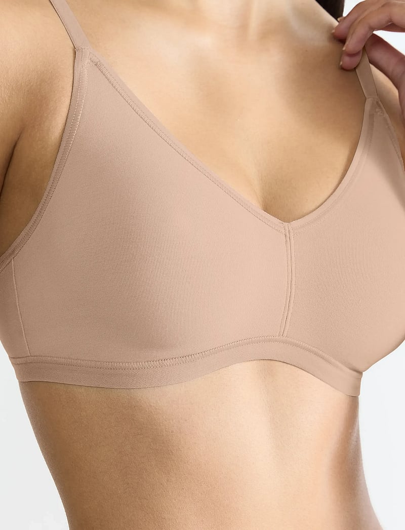 sloggi - sloggi GO Daily Cotton Soft bra - bügellose bhs - new beige - 4