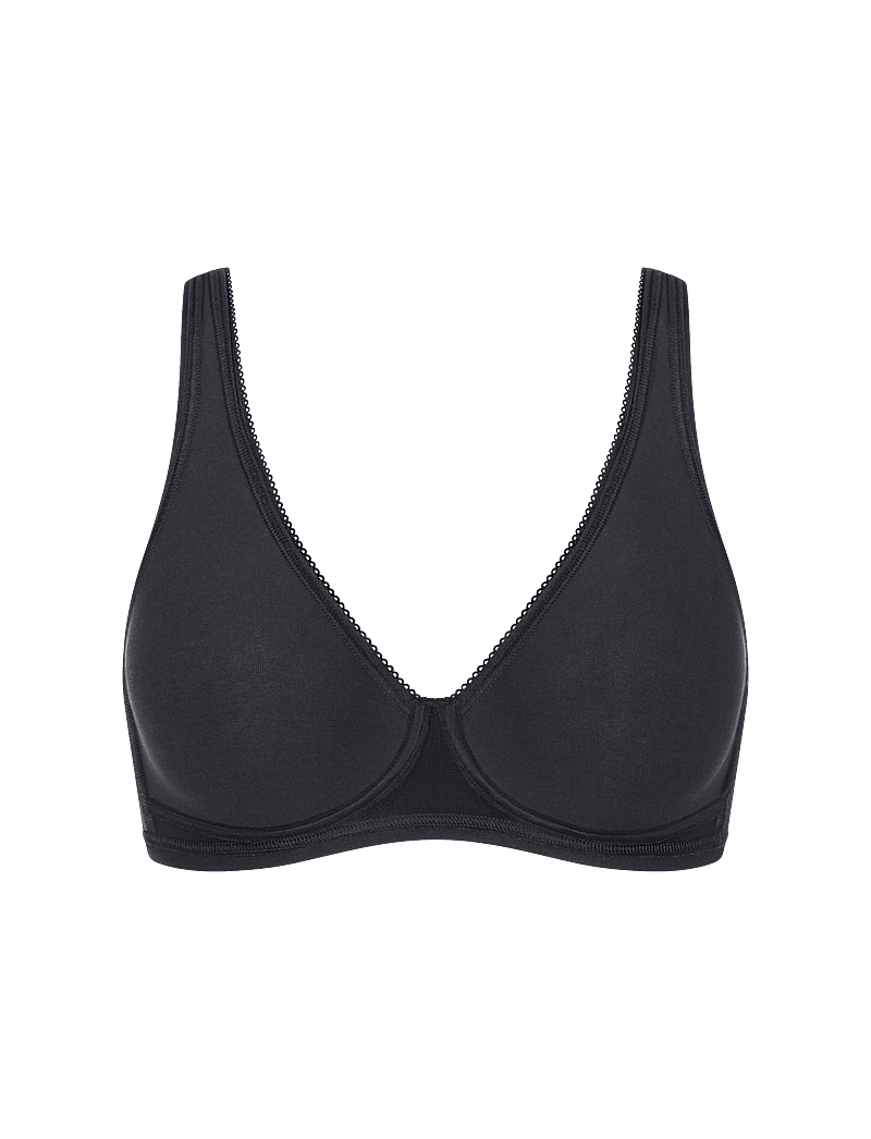 sloggi - sloggi Basic+ Soft Bra - bralette - black - 0