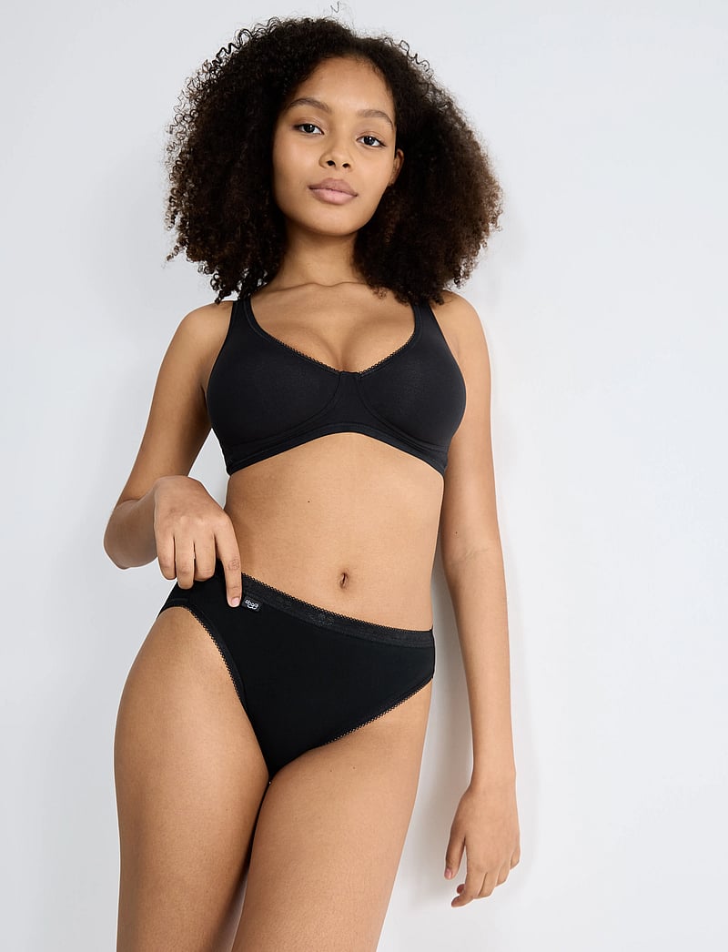 sloggi - sloggi Basic+ Soft Bra - bralette - black - 3