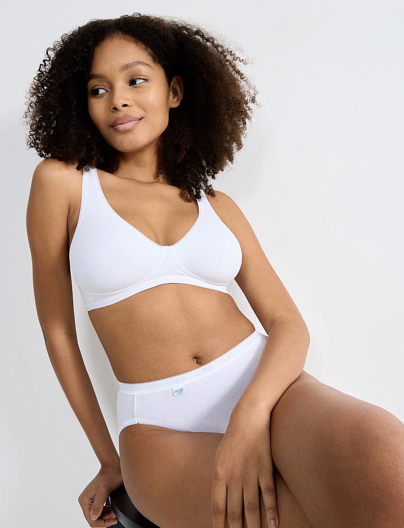 sloggi - sloggi Basic+ Soft Bra - bralette - white - 3