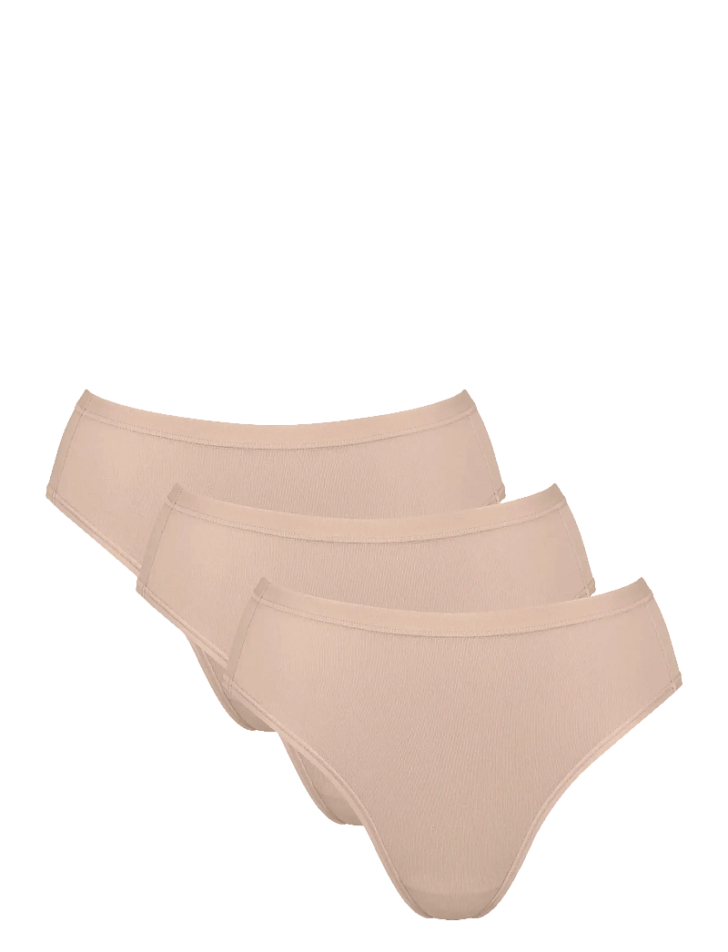 sloggi - sloggi GO Daily Cotton Tai 3P - püksikud - new beige - 1