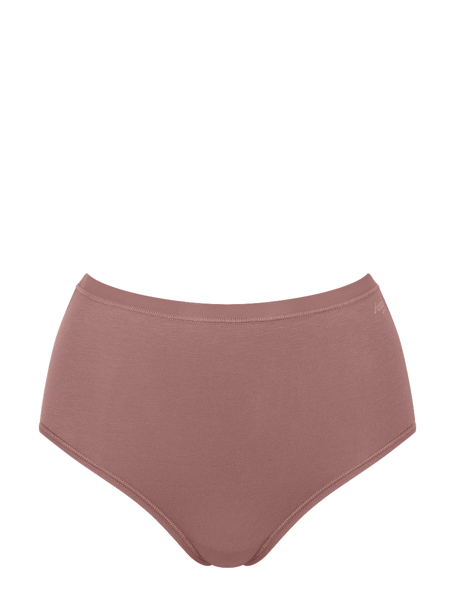 sloggi - sloggi GO Daily Cotton Highwaist 3P - midi & maxi trosor - cacao - 2