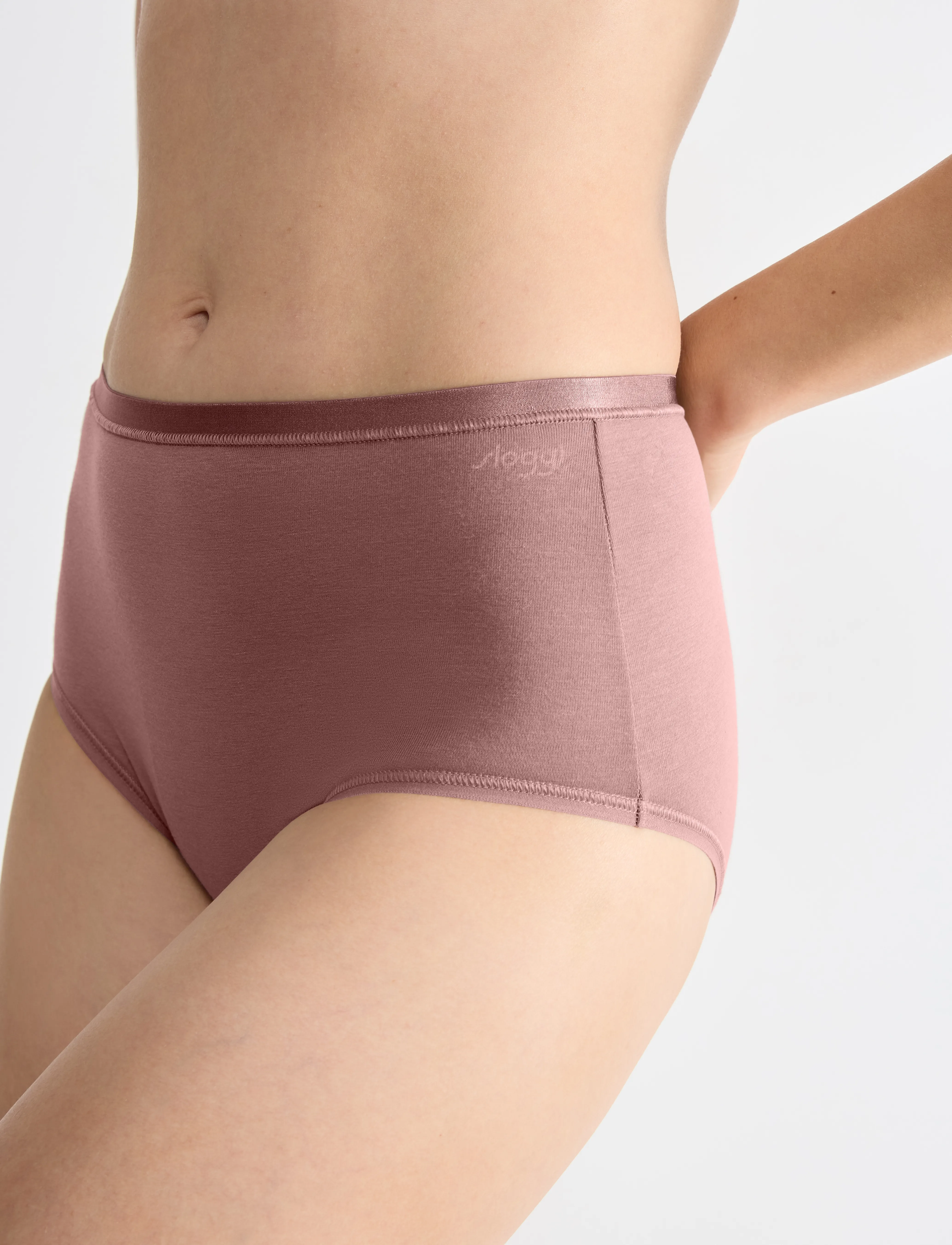 Sloggi Go Daily Cotton Highwaist 3P trosor dam – bild 4