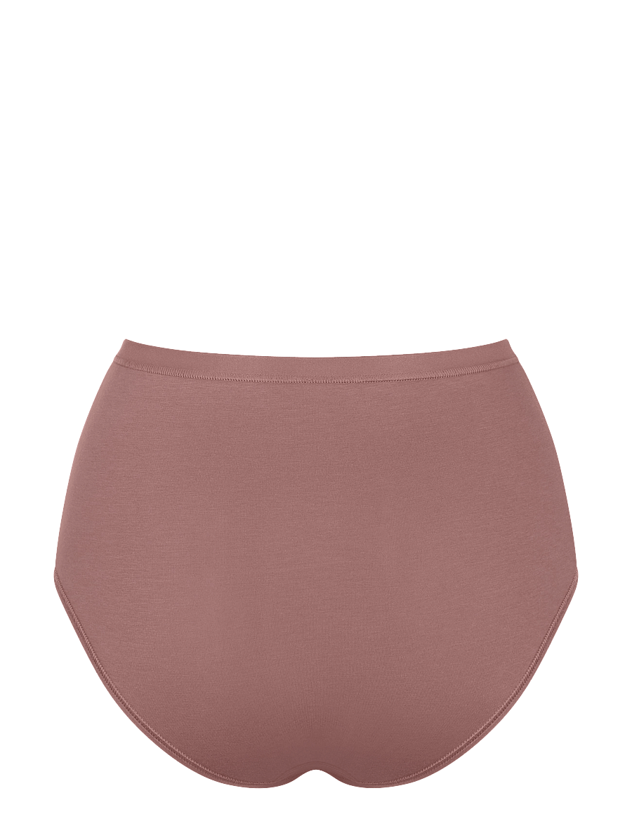 sloggi - sloggi GO Daily Cotton Highwaist 3P - midi & maxi trosor - cacao - 3