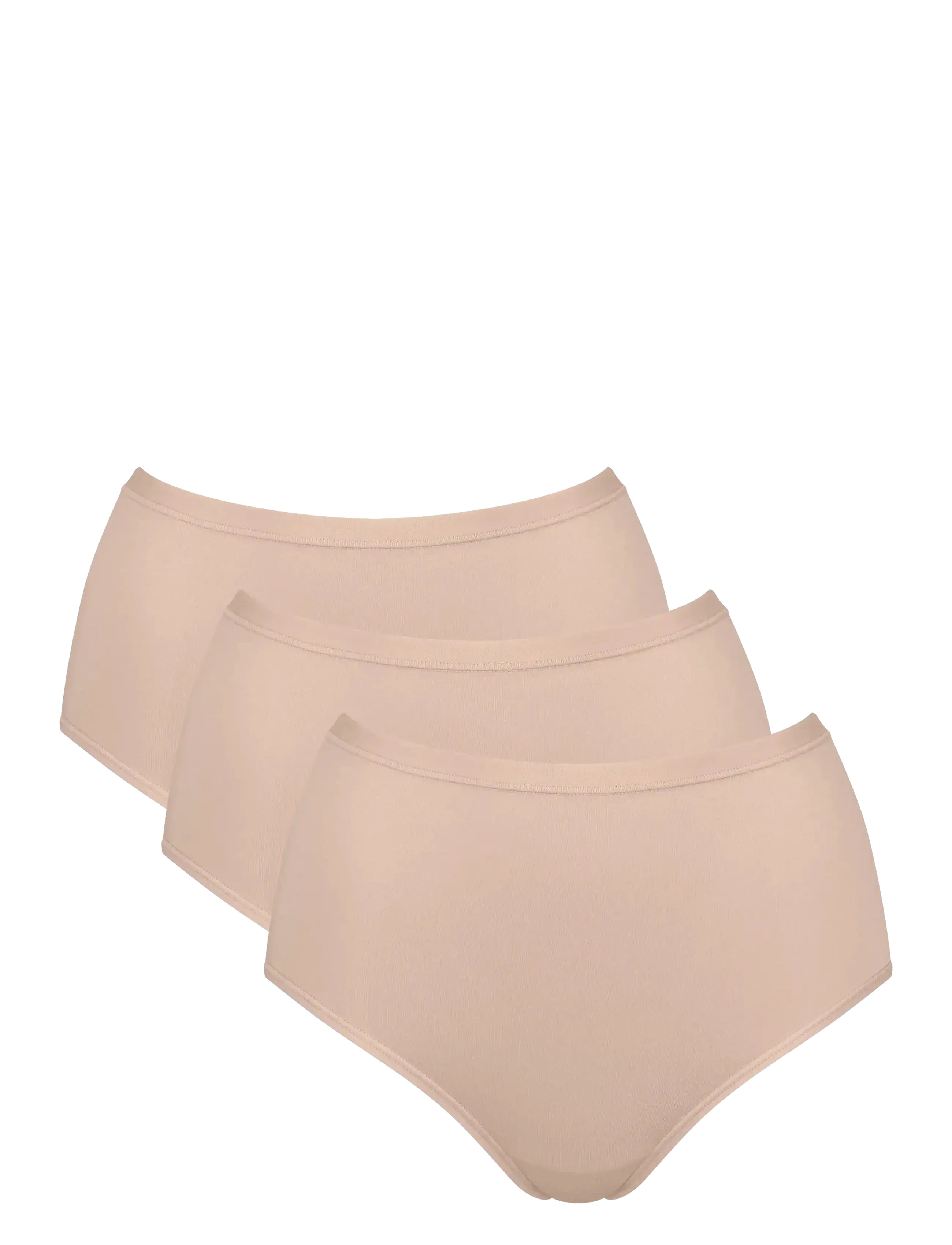 sloggi GO Daily Cotton Highwaist 3P - NEW BEIGE