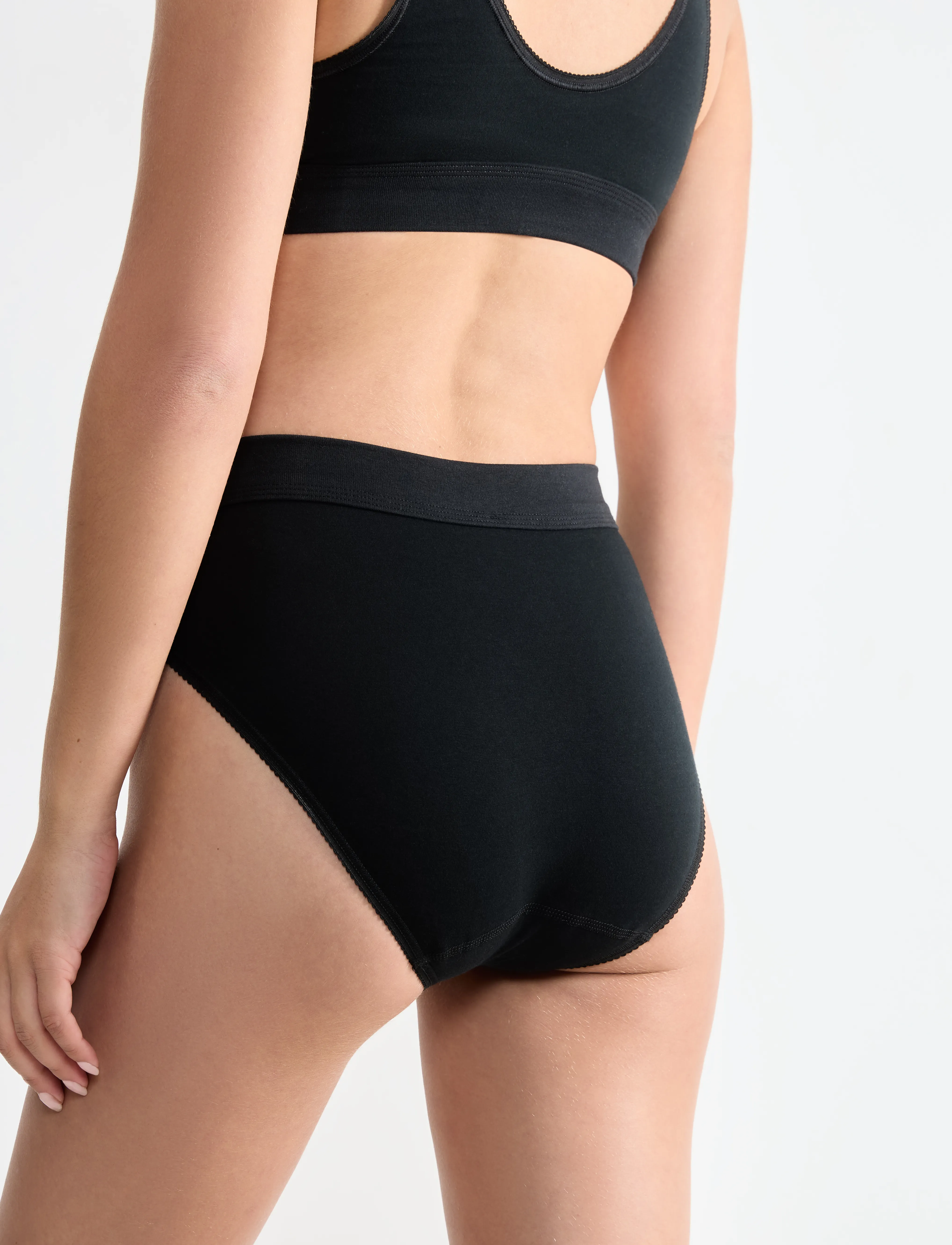 sloggi - sloggi Double Comfort T Tai 2P - black - 4