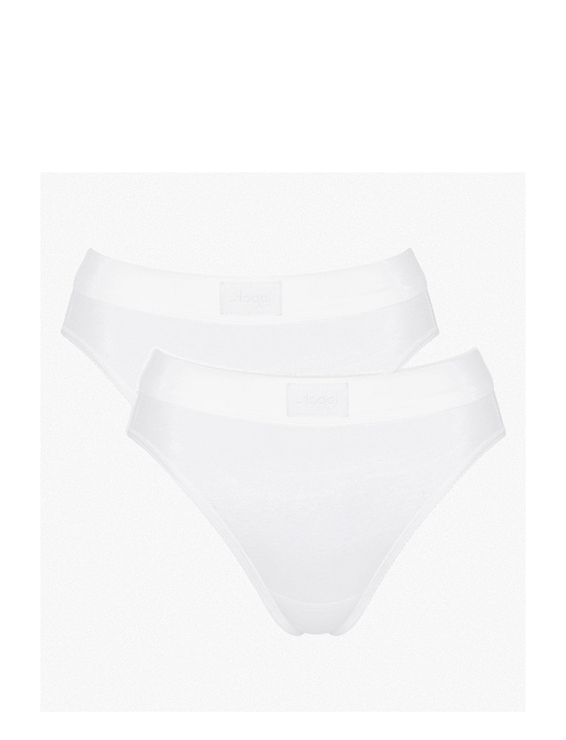sloggi - sloggi Double Comfort T Tai 2P - briefs - white - 1