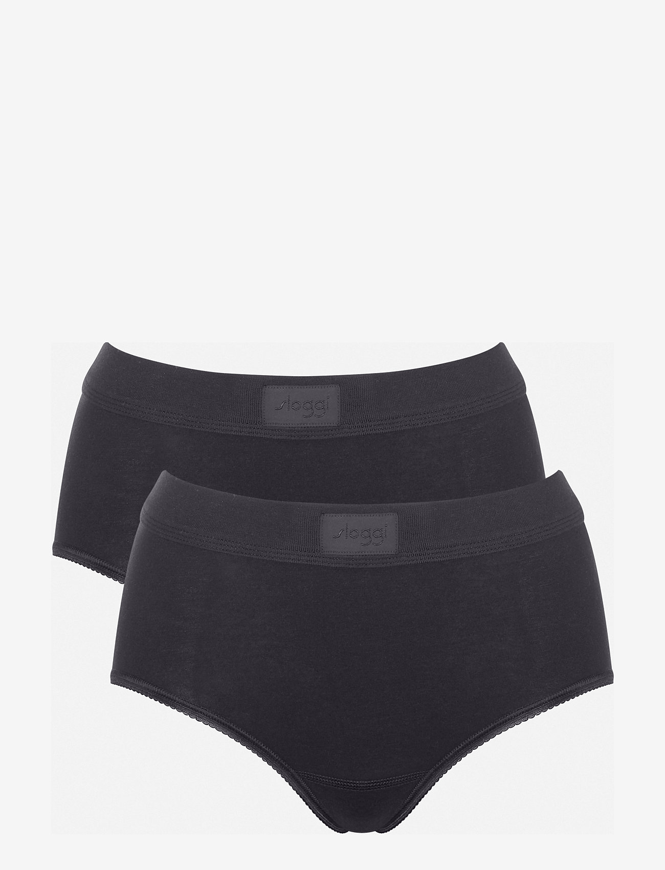 sloggi - sloggi Double Comfort T Maxi 2P - black - 0