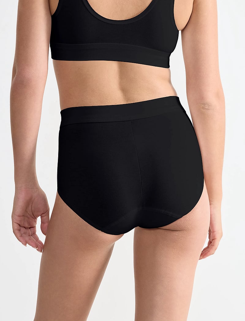 sloggi - sloggi Double Comfort T Maxi 2P - midi ja maxi püksikud - black - 4