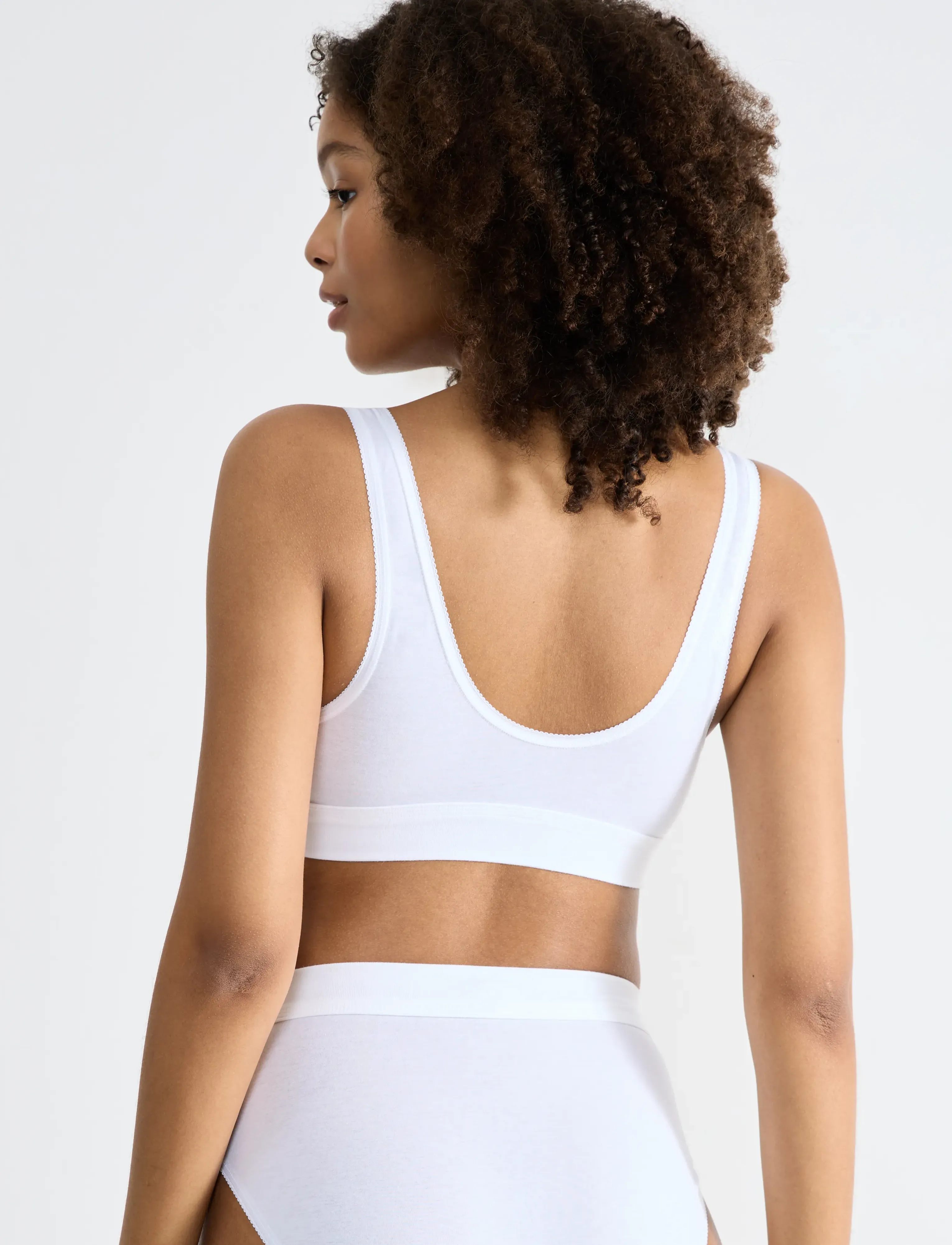 sloggi - sloggi Double Comfort T Top - rinnahoidja-topid - white - 3