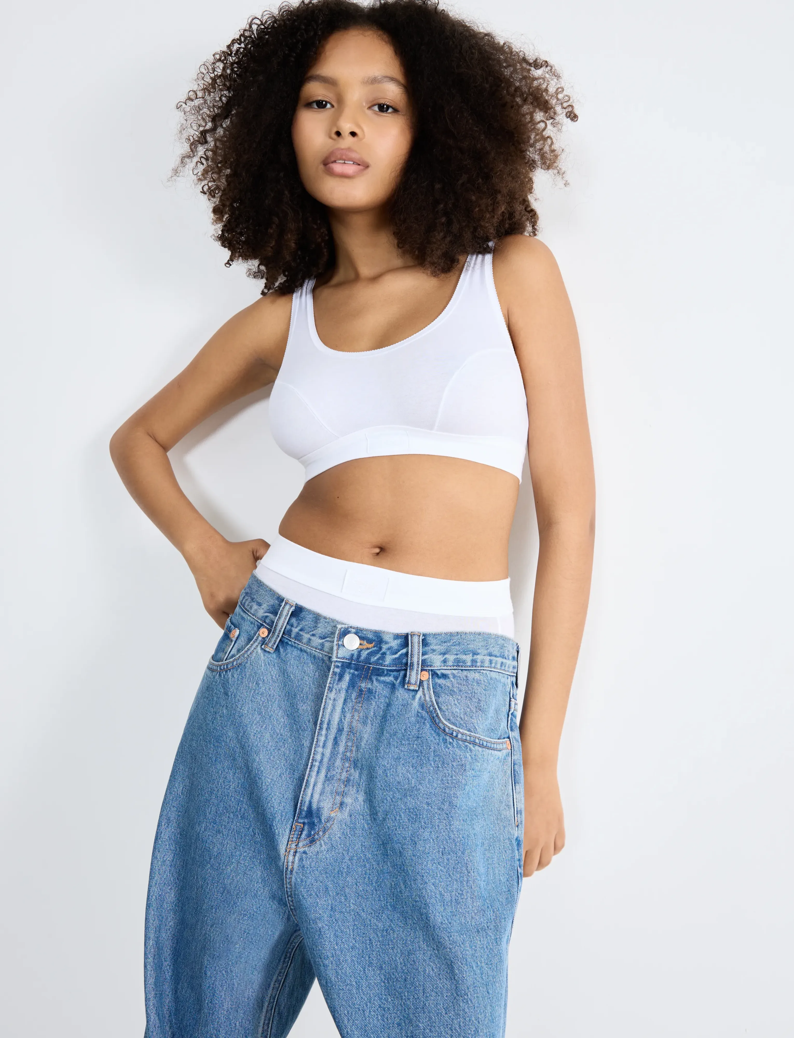sloggi - sloggi Double Comfort T Top - rinnahoidja-topid - white - 4