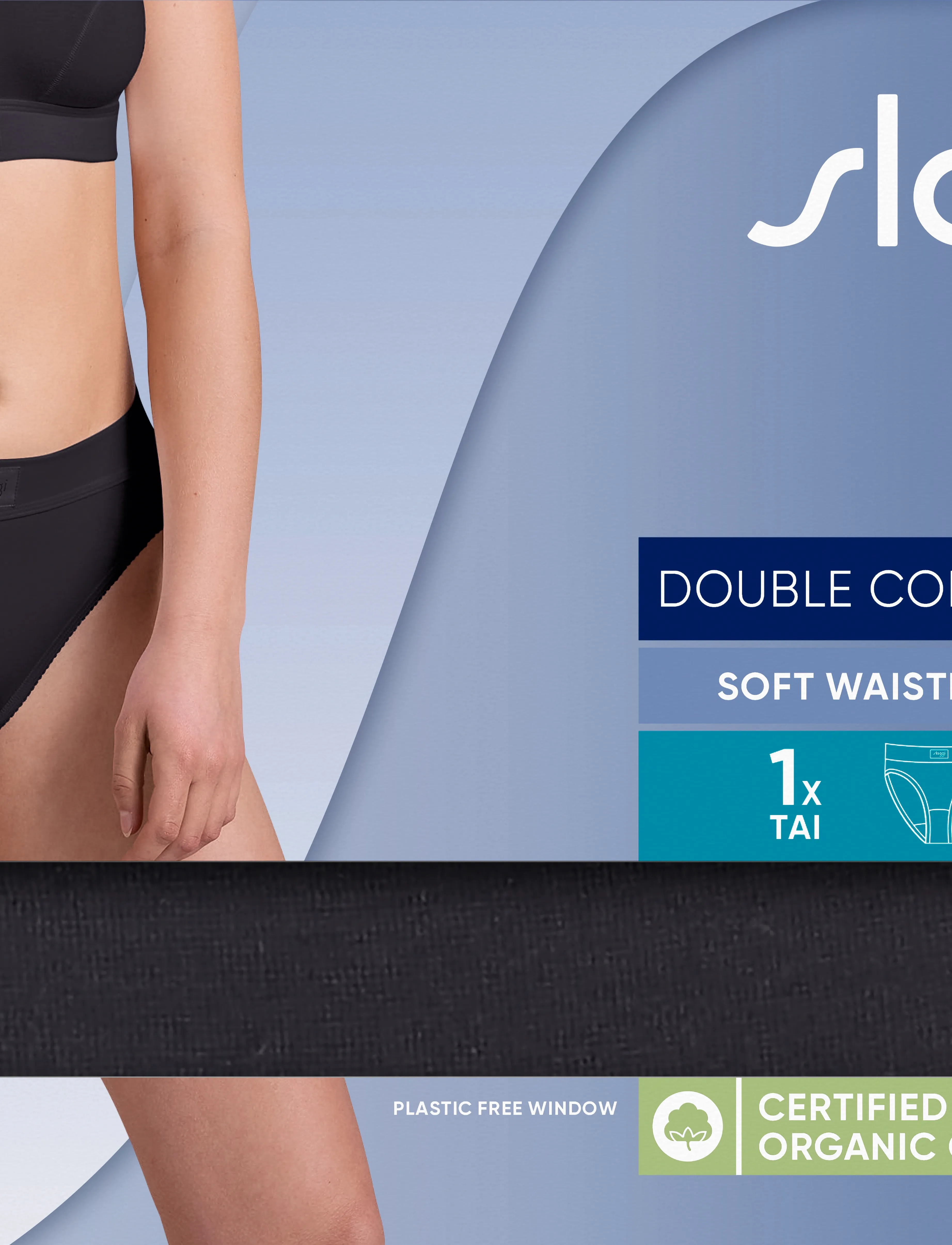sloggi - sloggi Double Comfort T Tai - black - 5