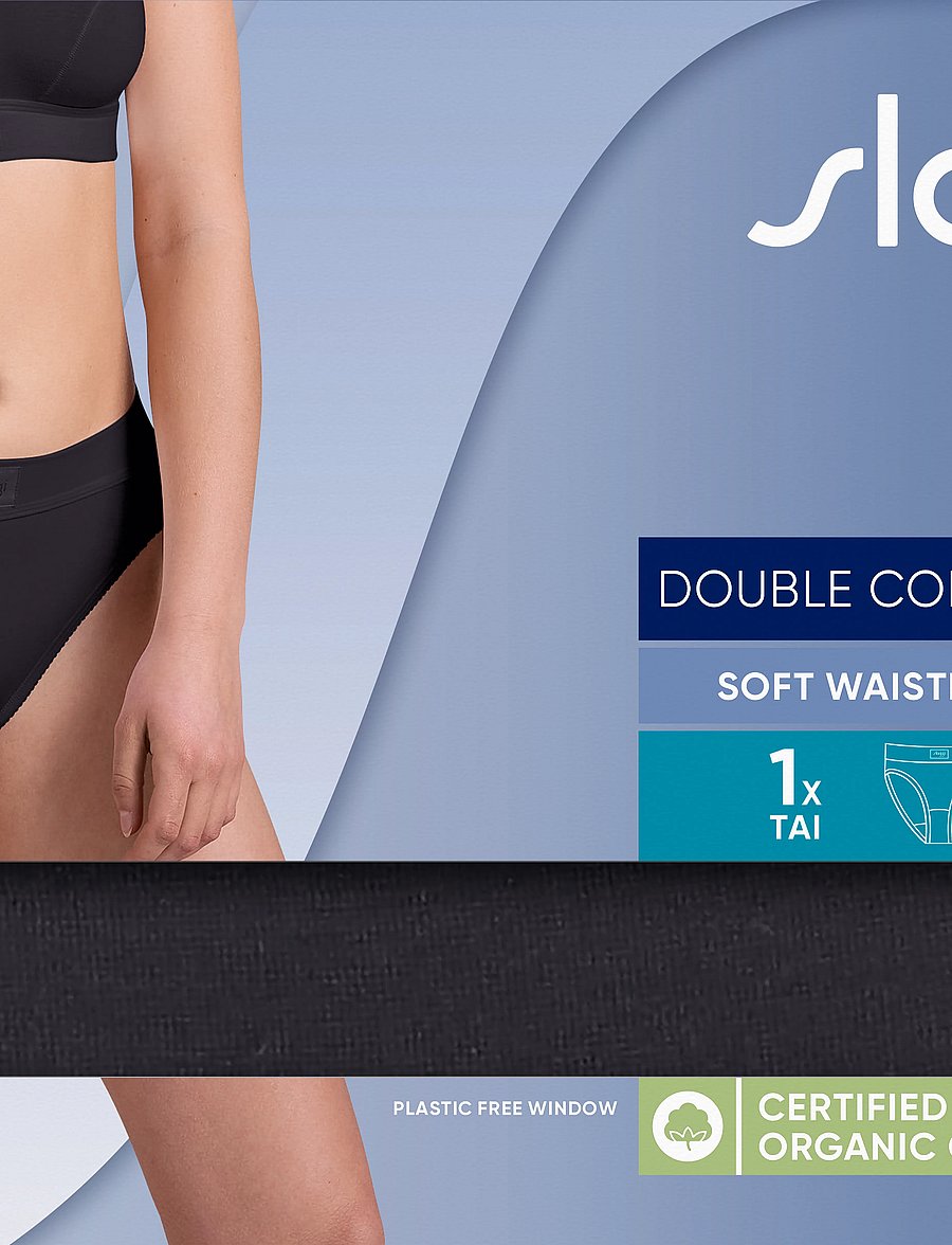 sloggi - sloggi Double Comfort T Tai - briefs - black - 5