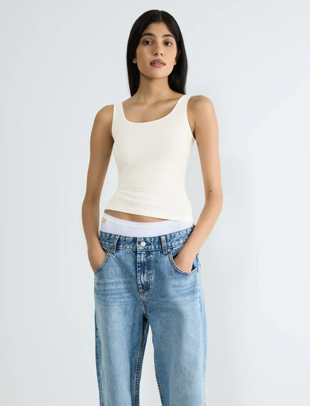 sloggi - sloggi GO Sense Tank Top - oberteile - silk white - 4