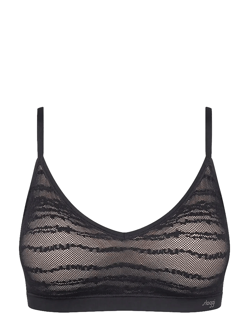 sloggi - sloggi FREE Evolve PU Lace - bügellose bhs - black - 0