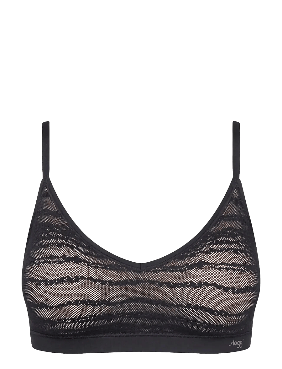 sloggi - sloggi FREE Evolve PU Lace - tugikaarteta rinnahoidjad - black - 1