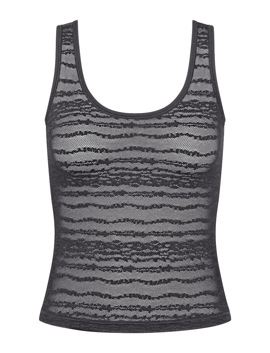 sloggi - sloggi FREE Evolve Tank Top Lace - góry - black - 1