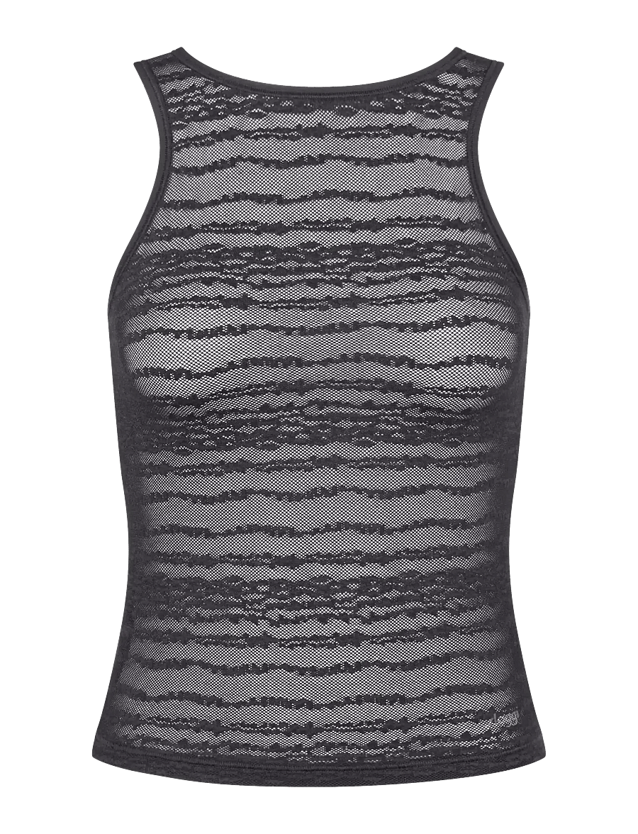 sloggi - sloggi FREE Evolve Tank Top Lace - góry - black - 2