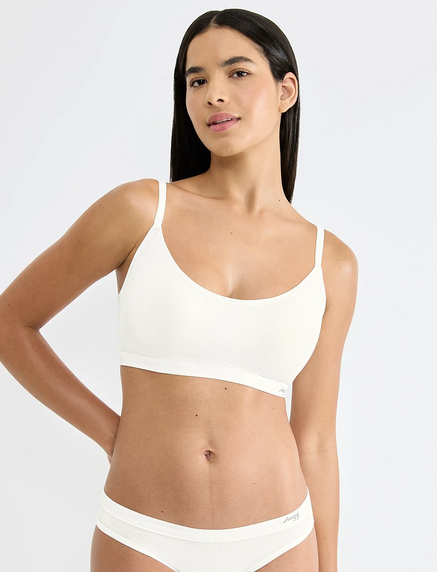sloggi - sloggi FREE Evolve P - bügellose bhs - silk white - 0