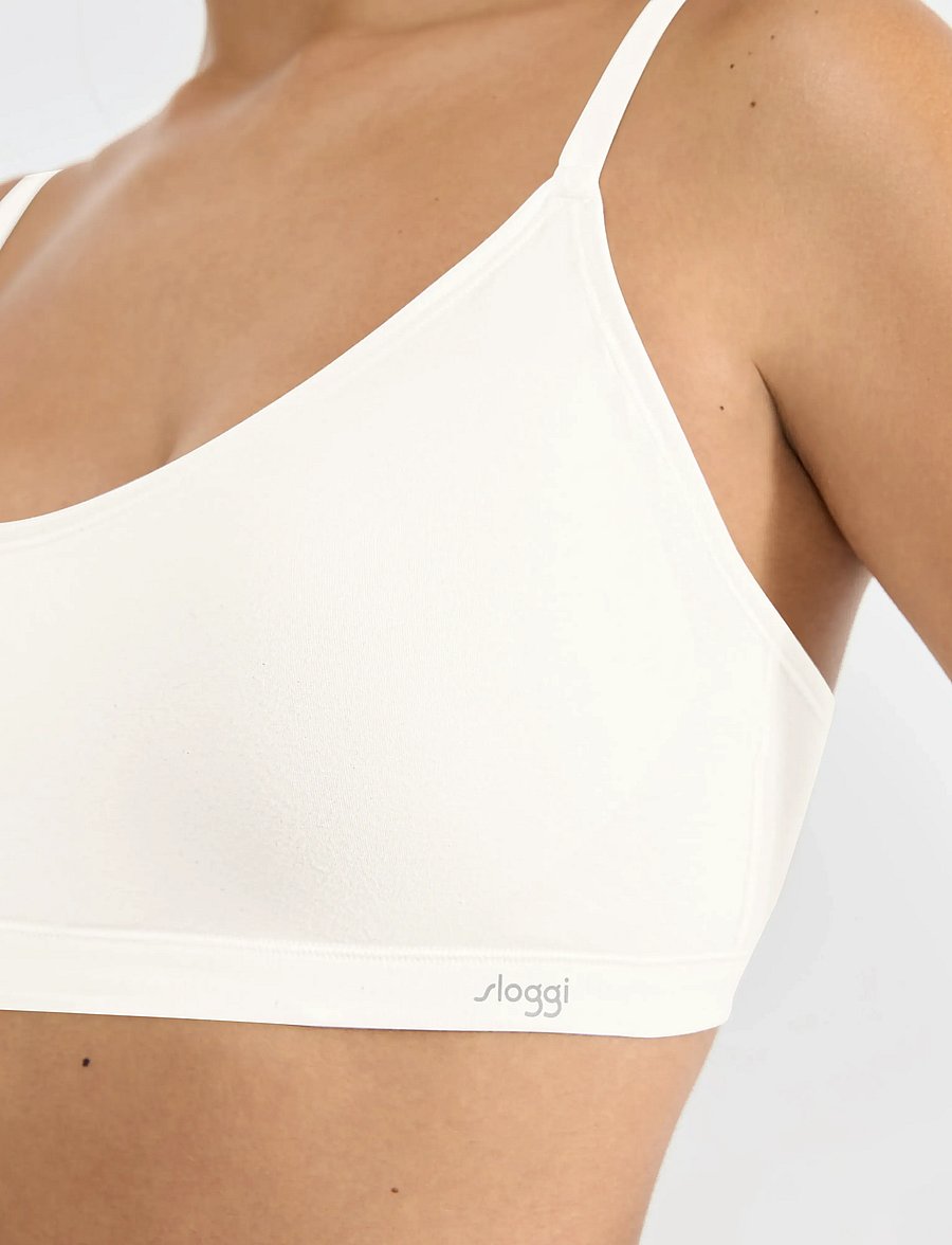 sloggi - sloggi FREE Evolve P - bügellose bhs - silk white - 4