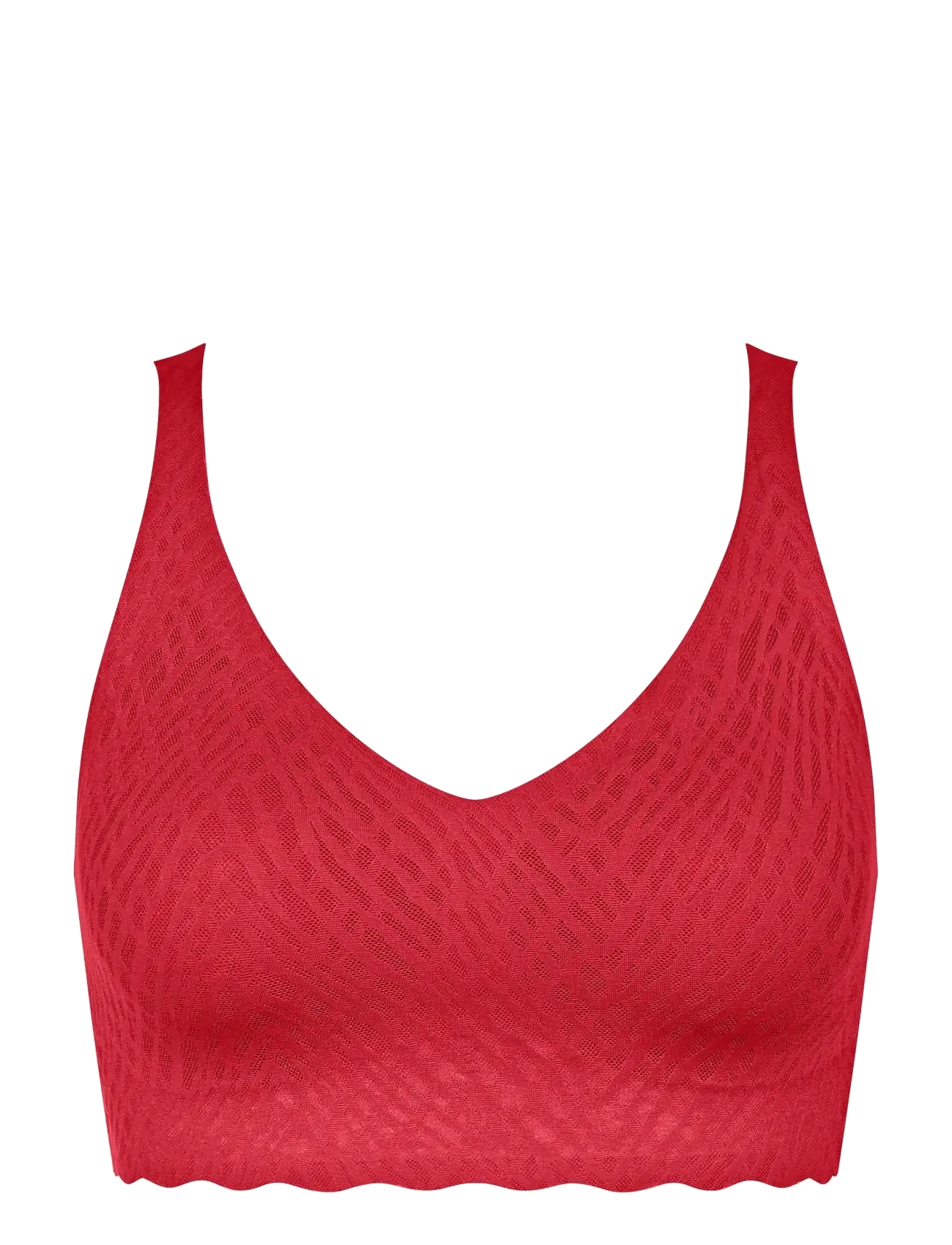 Sloggi Zero Feel Bliss Festive Bral Rot - XS - Damen