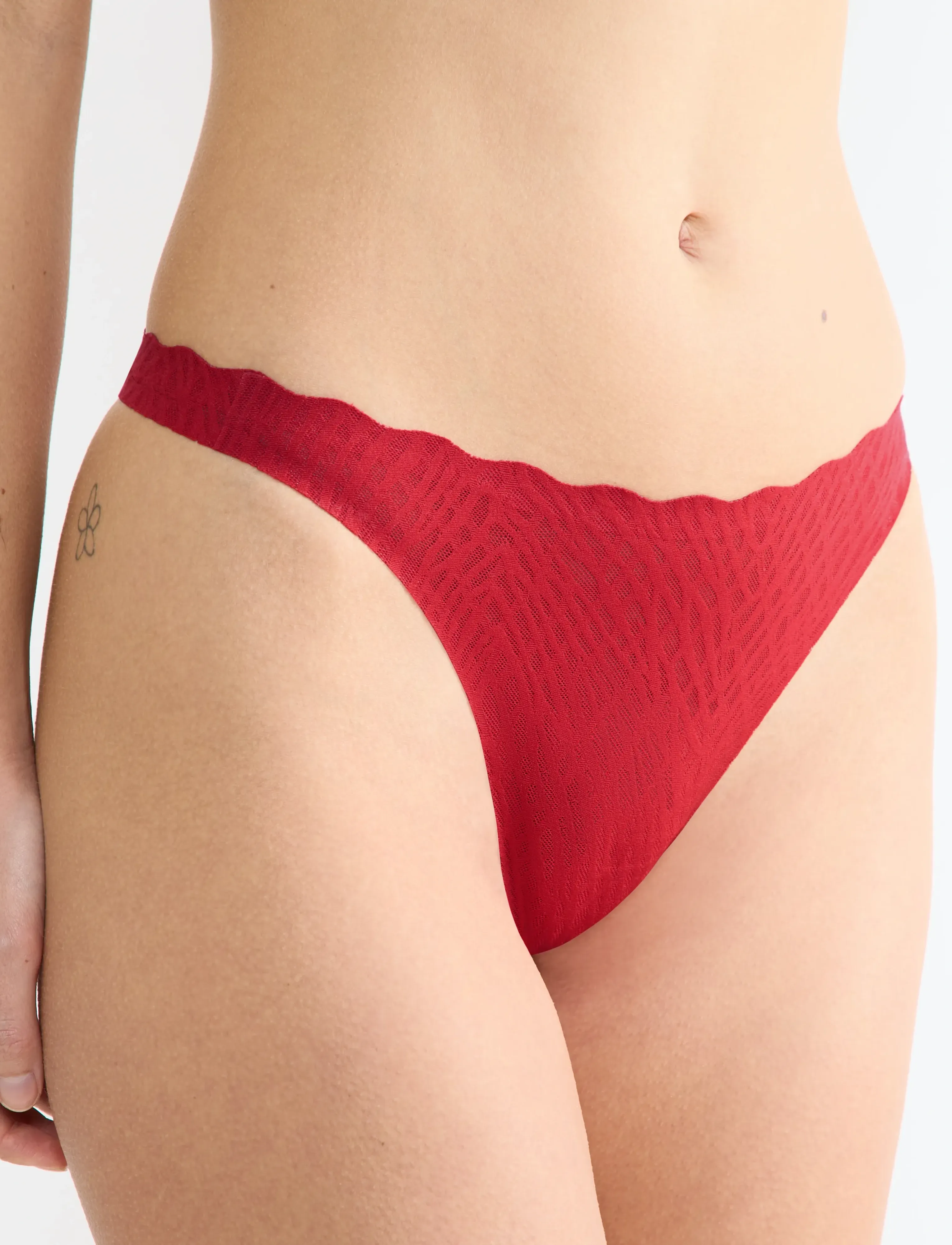 sloggi - sloggi ZERO Feel Bliss Festive Stri - shanghai red - 5